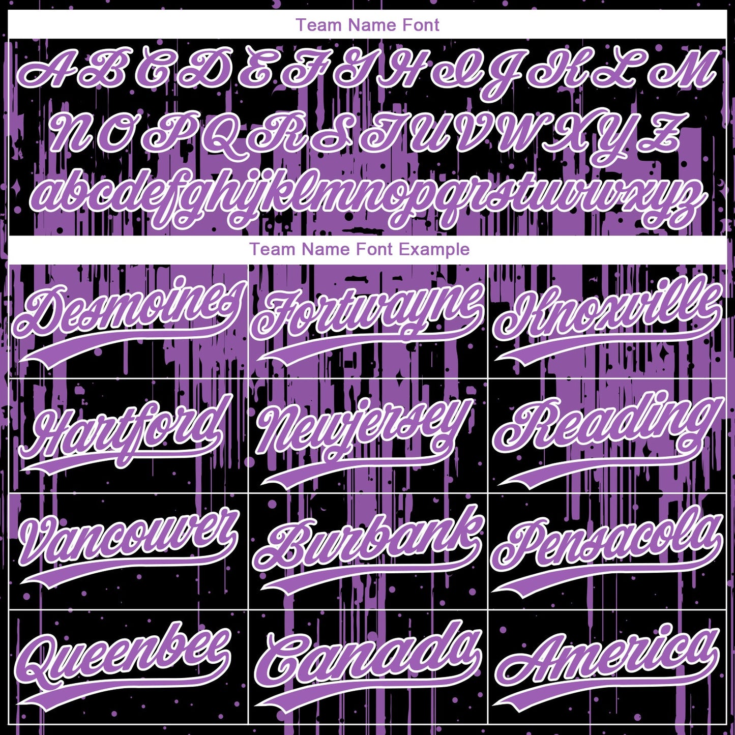 Custom Black Medium Purple-White Dripping Splatter Paint Two-Button Unisex Softball Jersey view 4