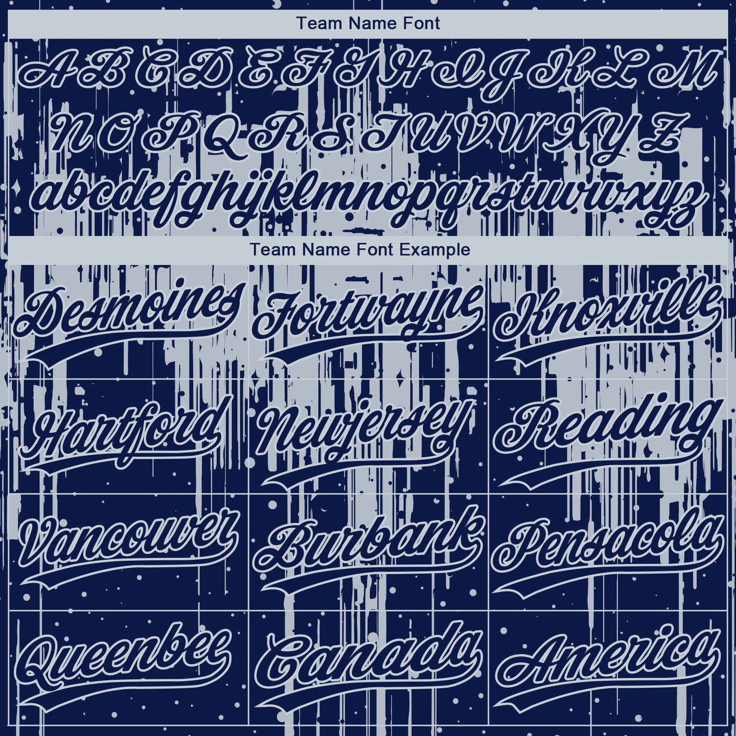 Custom Navy Silver Dripping Splatter Paint Two-Button Unisex Softball Jersey view 4