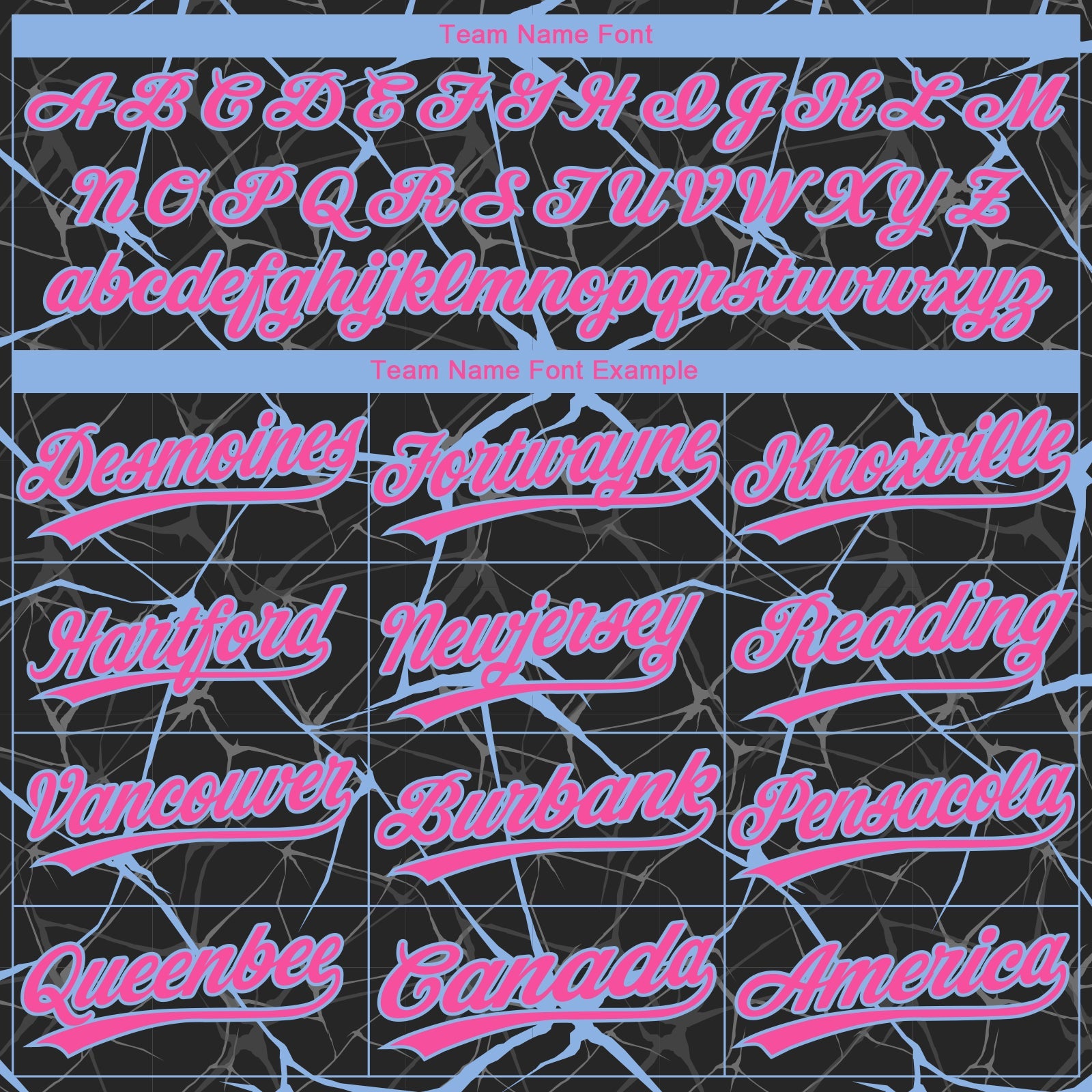 Custom Black Pink-Light Blue  Abstract Network Two-Button Unisex Softball Jersey view 4