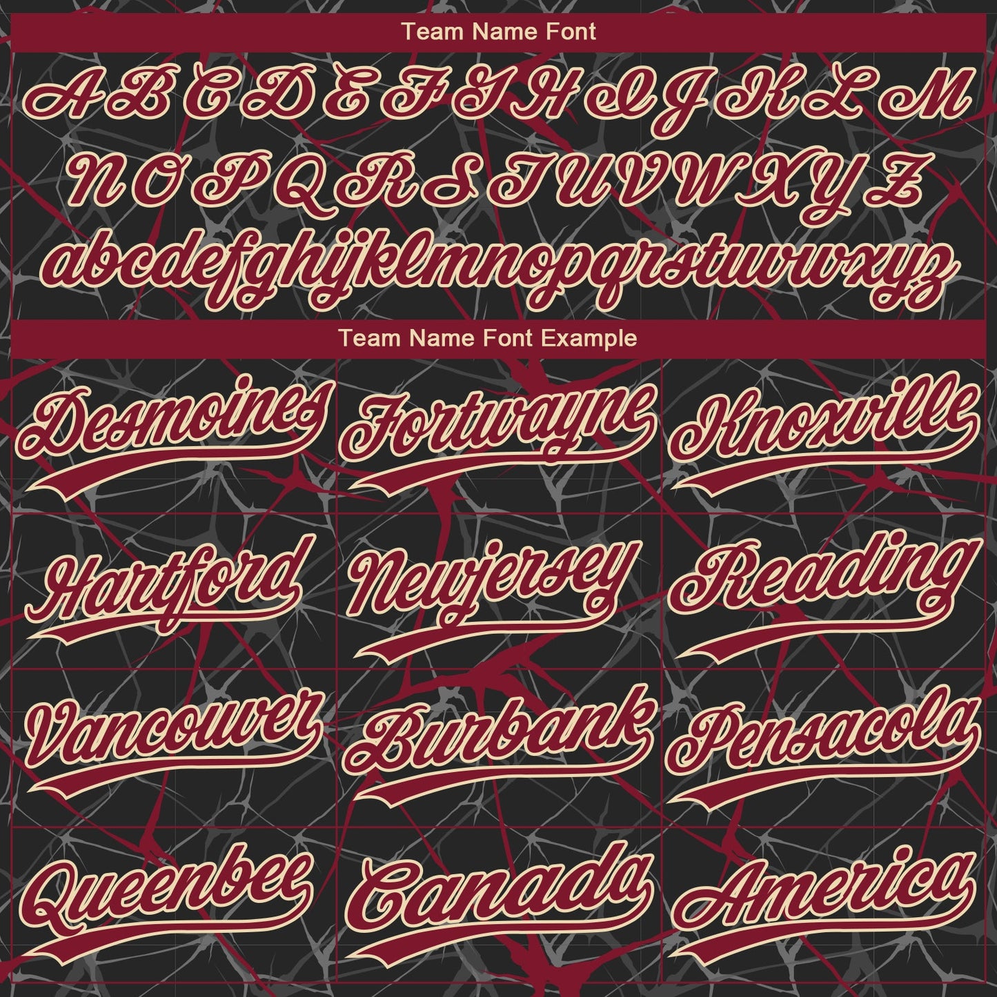 Custom Black Crimson-Cream  Abstract Network Two-Button Unisex Softball Jersey view 4