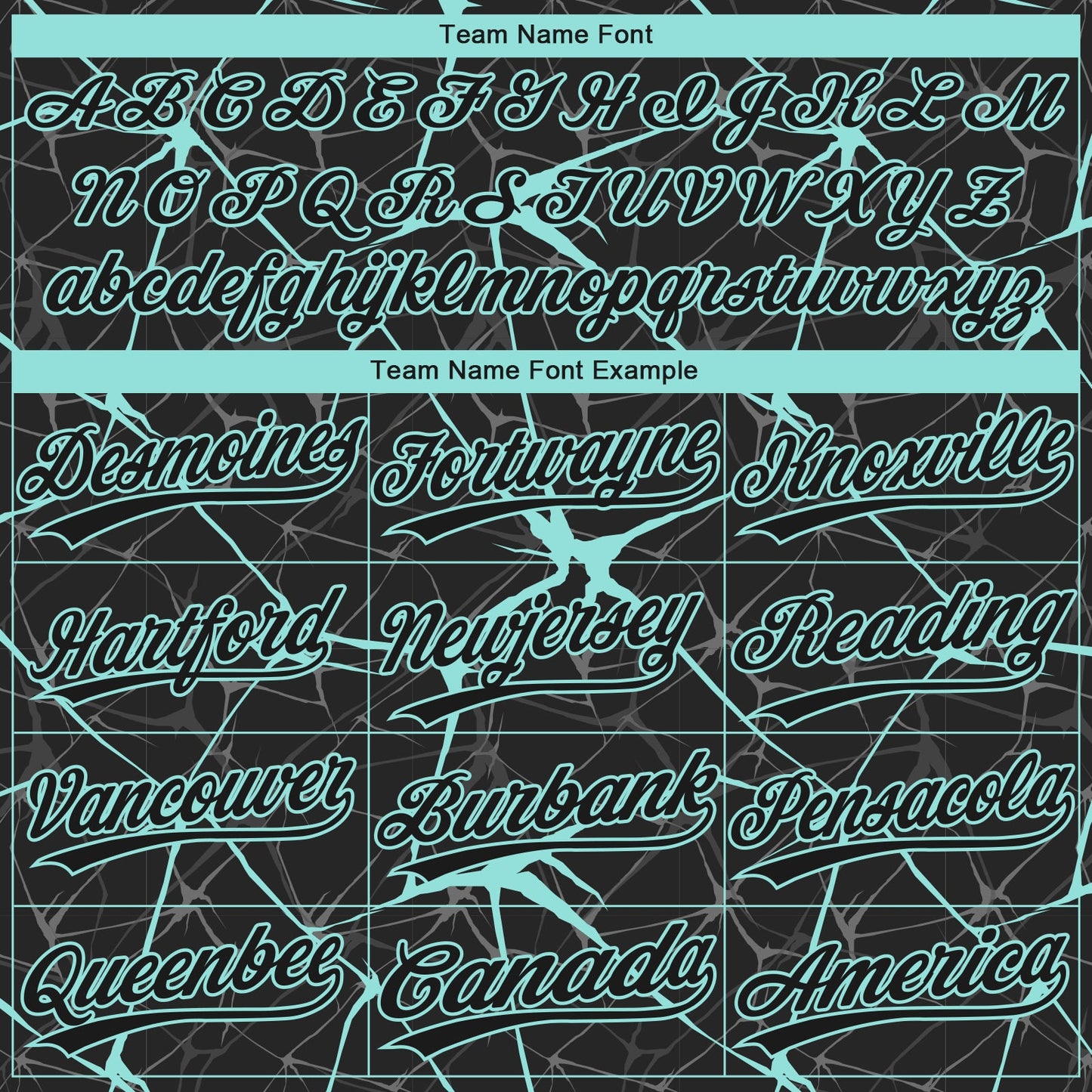 Custom Black Ice Blue  Abstract Network Two-Button Unisex Softball Jersey view 4