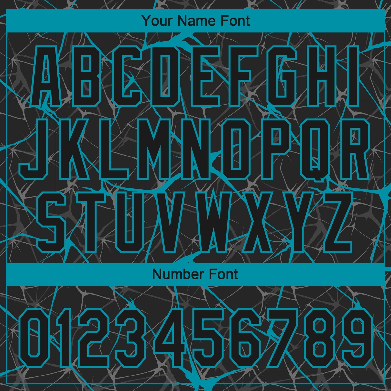 Custom Black Teal  Abstract Network Two-Button Unisex Softball Jersey view 5