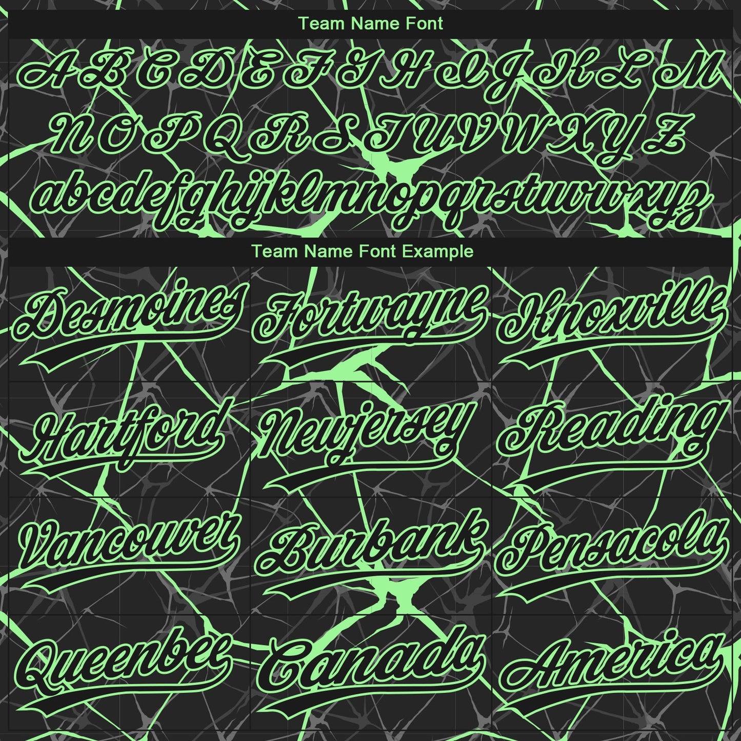 Custom Black Pea Green  Abstract Network Two-Button Unisex Softball Jersey view 4