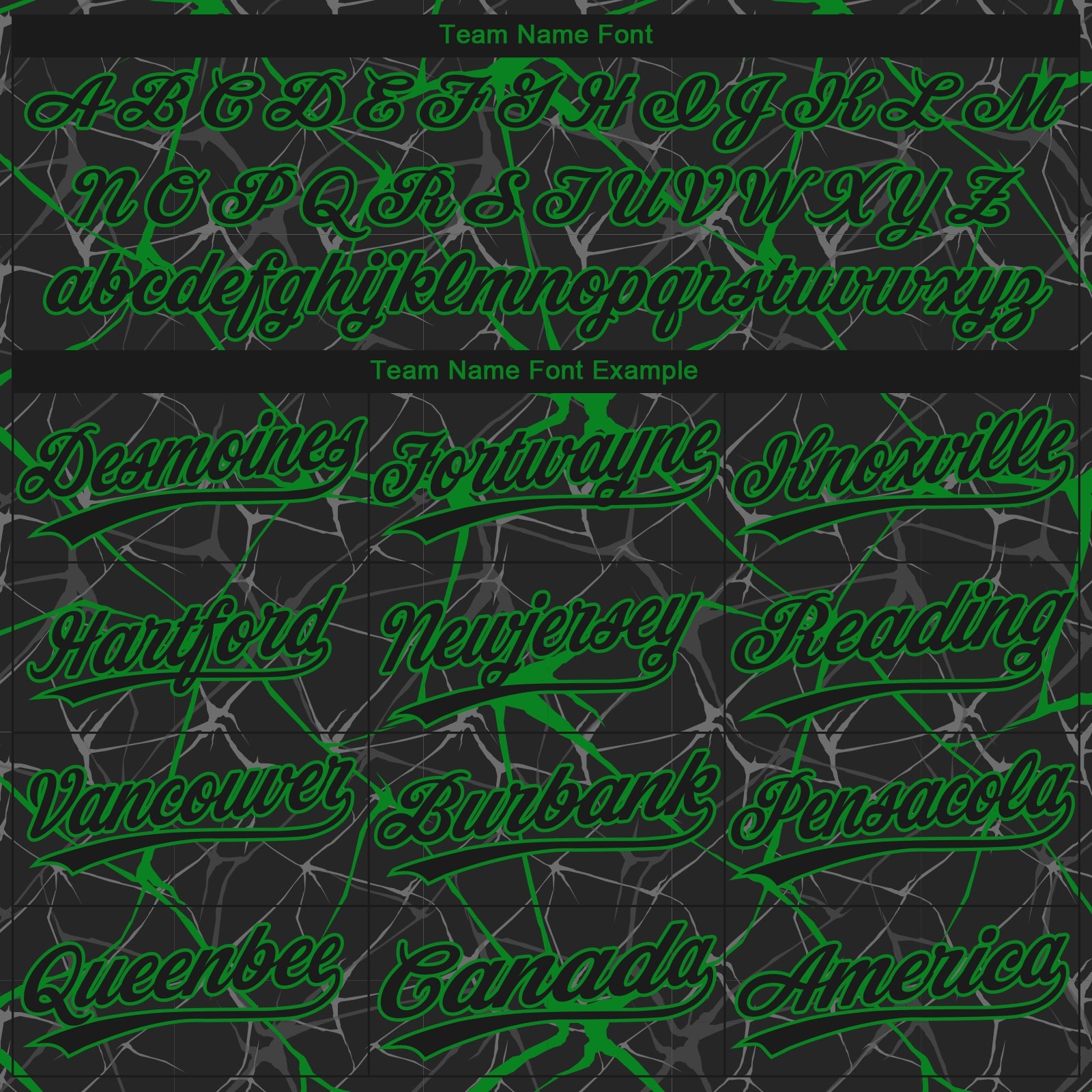 Custom Black Grass Green  Abstract Network Two-Button Unisex Softball Jersey view 4