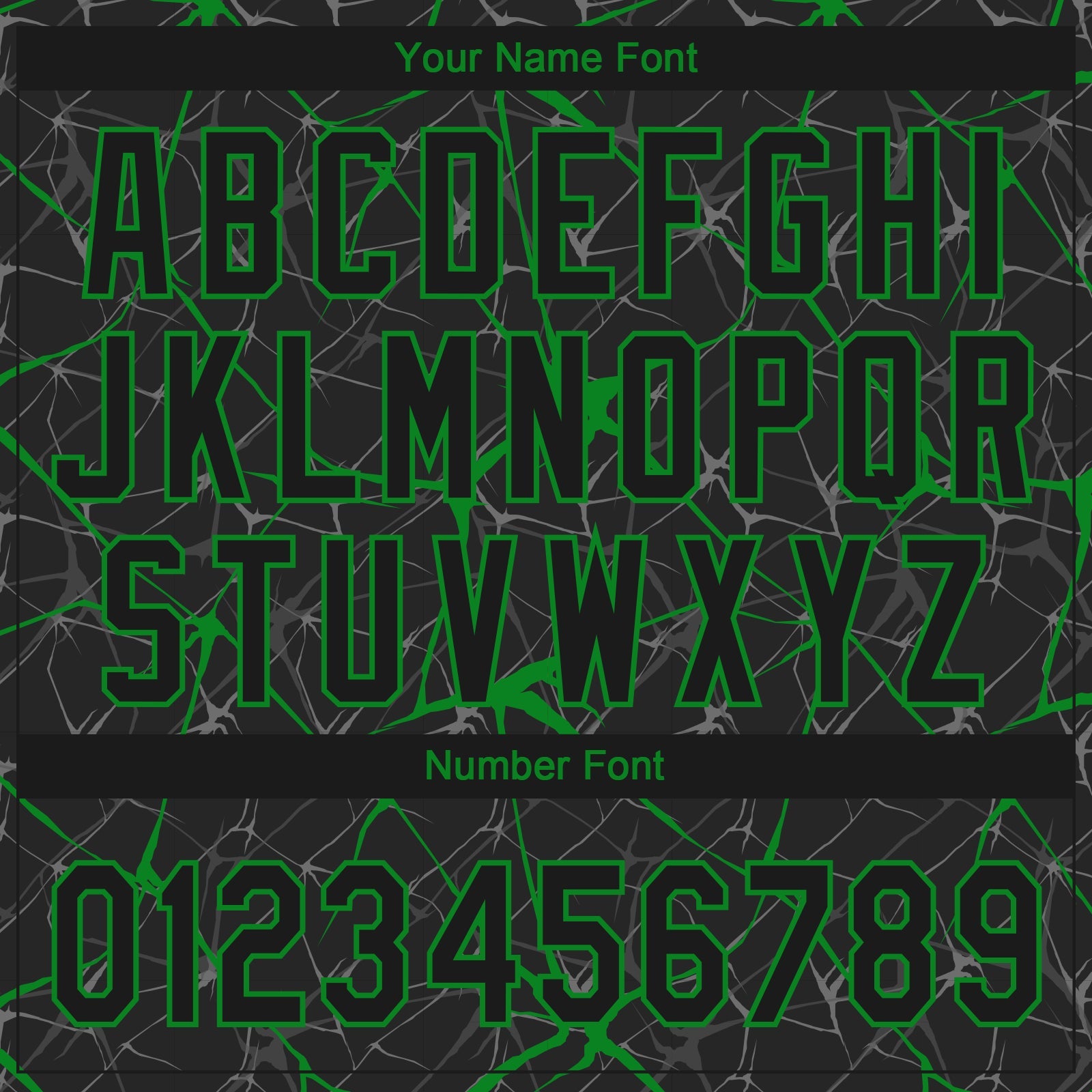 Custom Black Grass Green  Abstract Network Two-Button Unisex Softball Jersey view 5