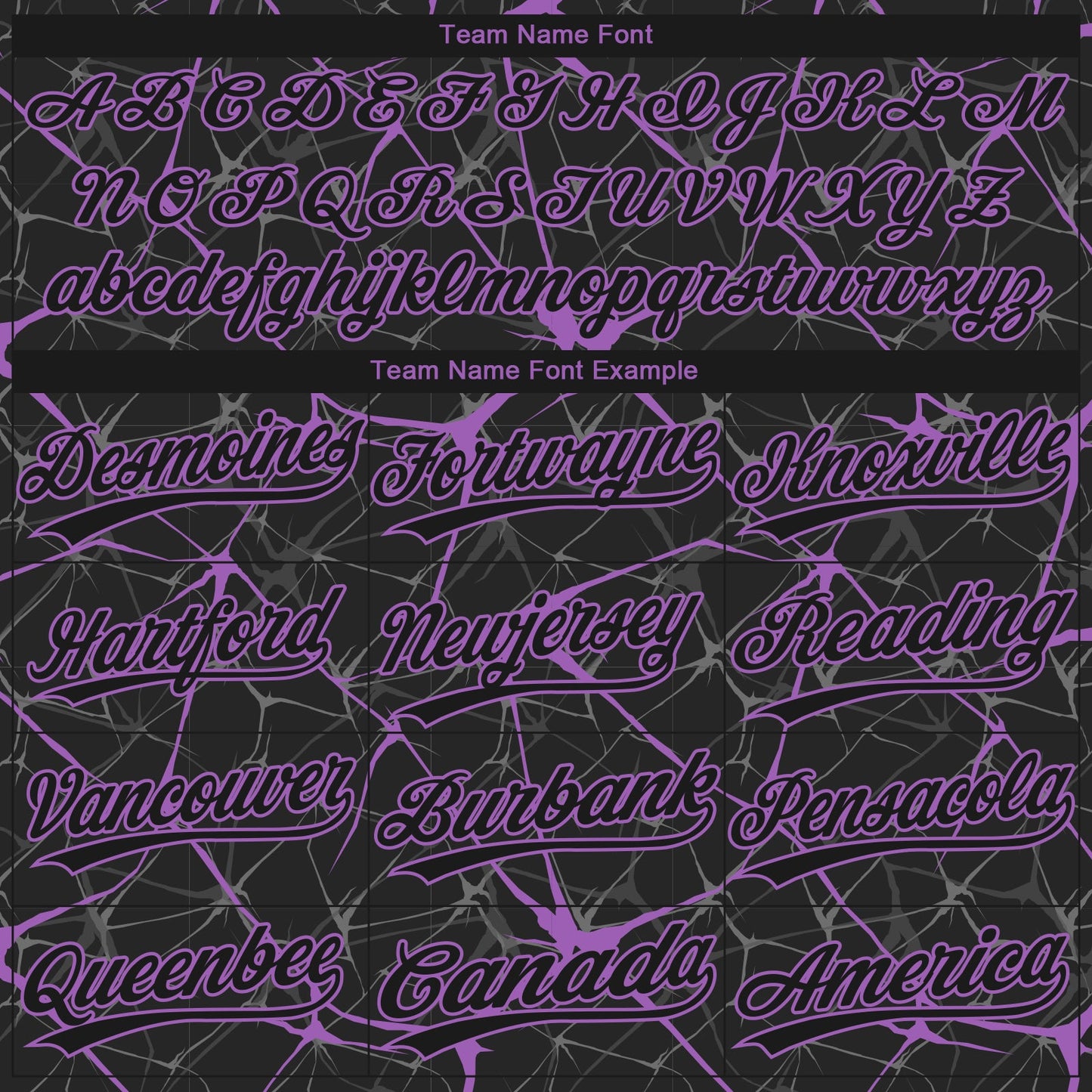 Custom Black Medium Purple  Abstract Network Two-Button Unisex Softball Jersey view 4