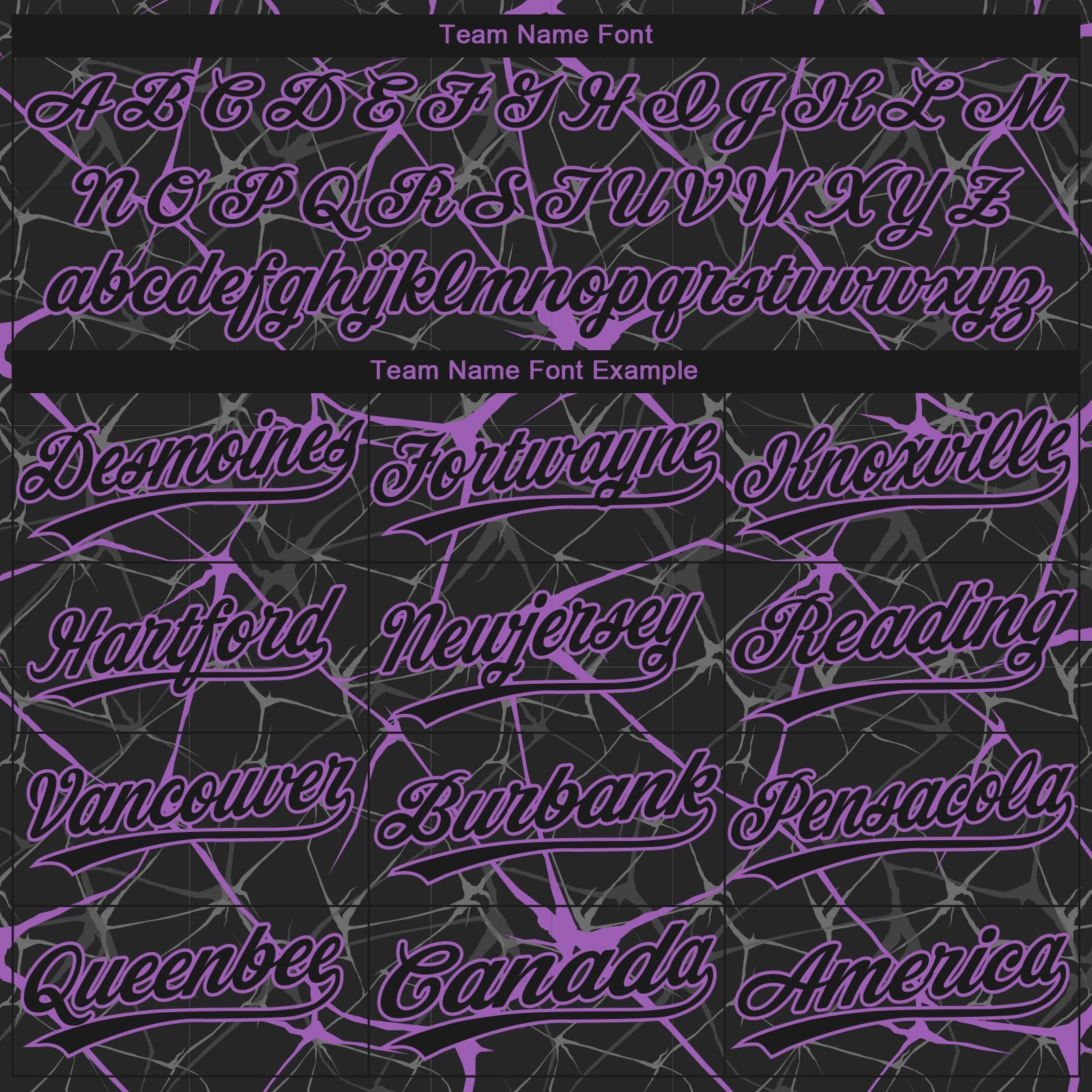 Custom Black Medium Purple  Abstract Network Two-Button Unisex Softball Jersey view 4