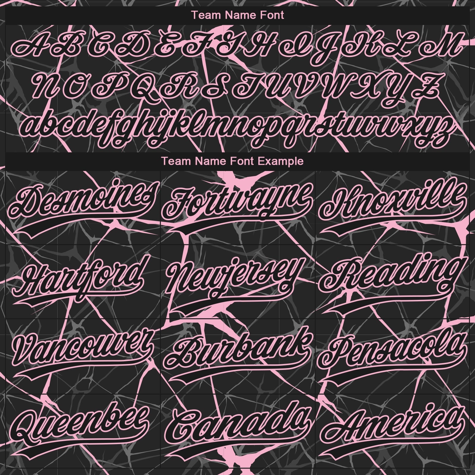 Custom Black Light Pink  Abstract Network Two-Button Unisex Softball Jersey view 4