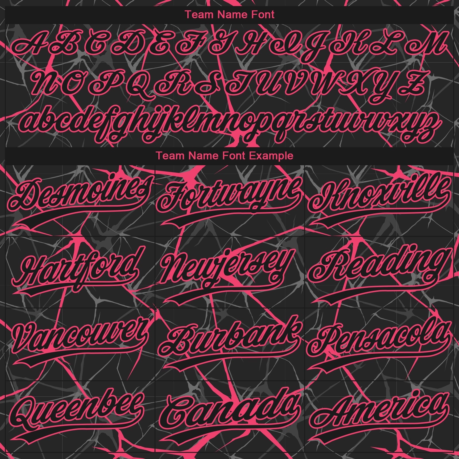 Custom Black Neon Pink  Abstract Network Two-Button Unisex Softball Jersey view 4