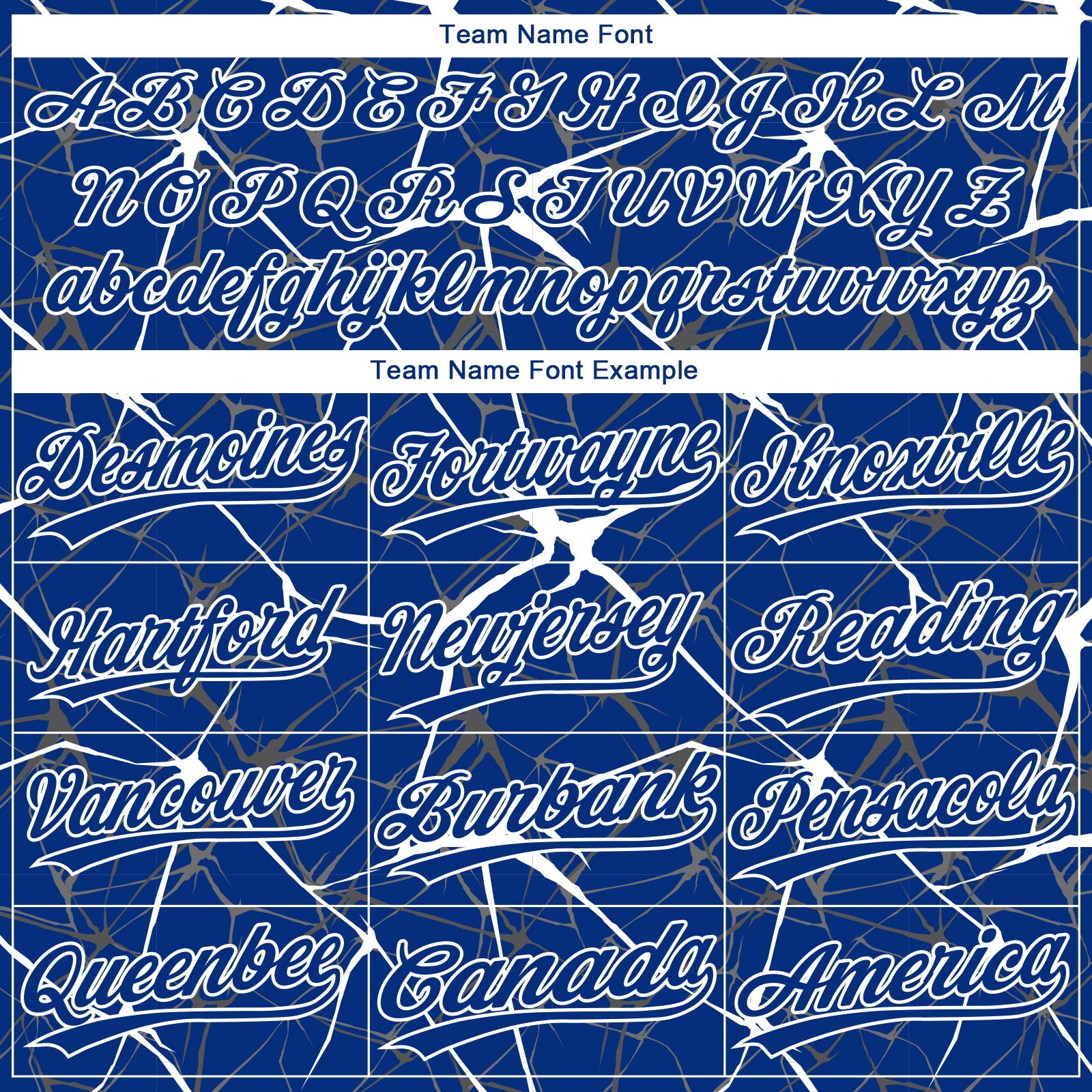 Custom Royal White  Abstract Network Two-Button Unisex Softball Jersey view 4