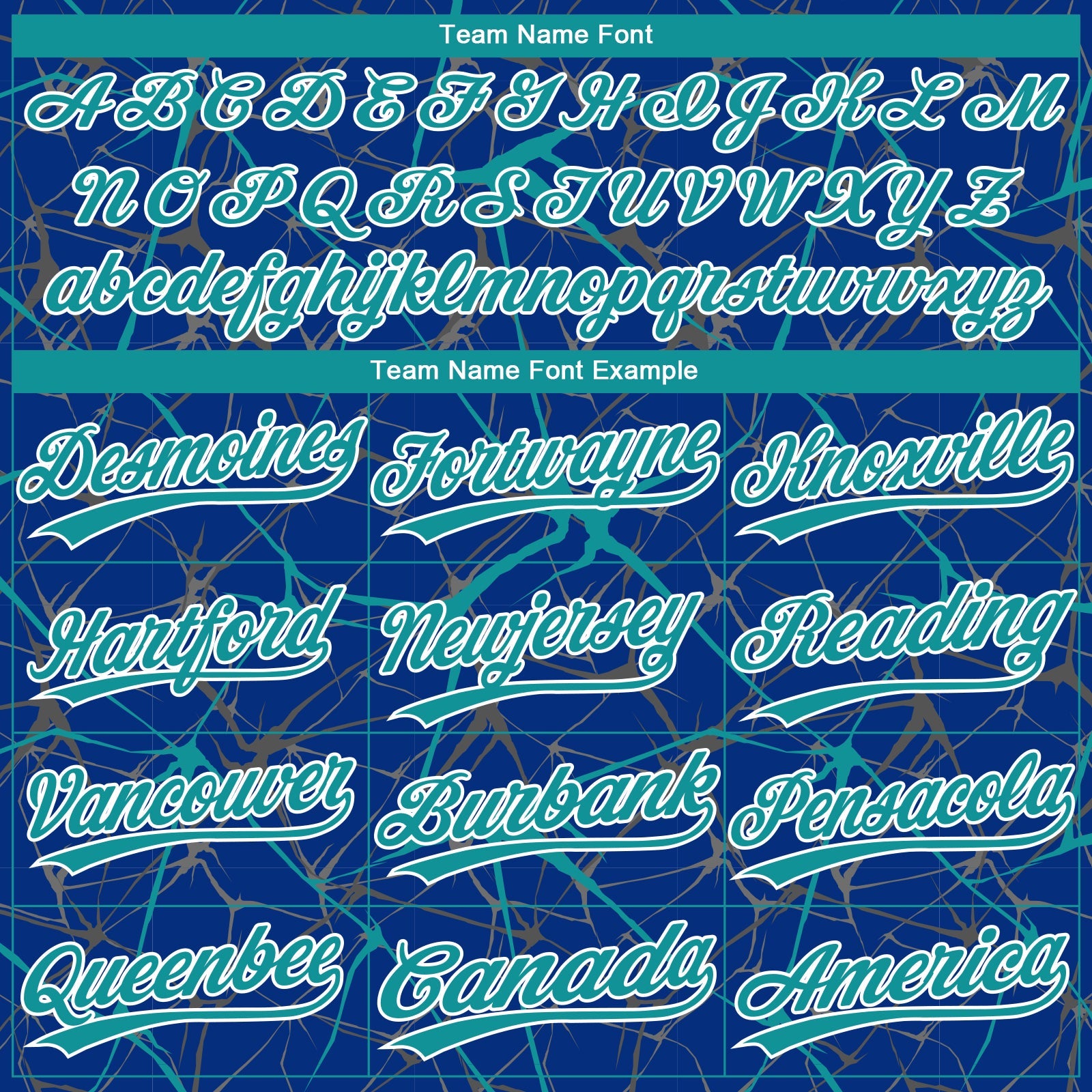 Custom Royal Teal-White  Abstract Network Two-Button Unisex Softball Jersey view 4