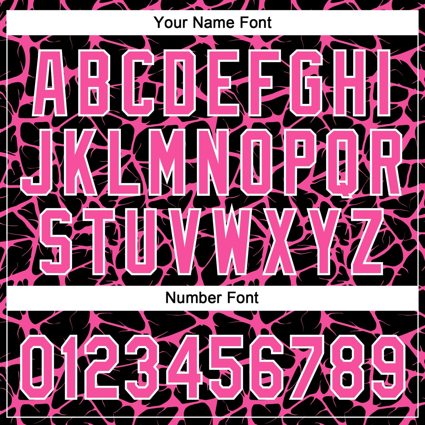 Custom Black Pink-White Abstract Network Crackle Two-Button Unisex Softball Jersey view 5