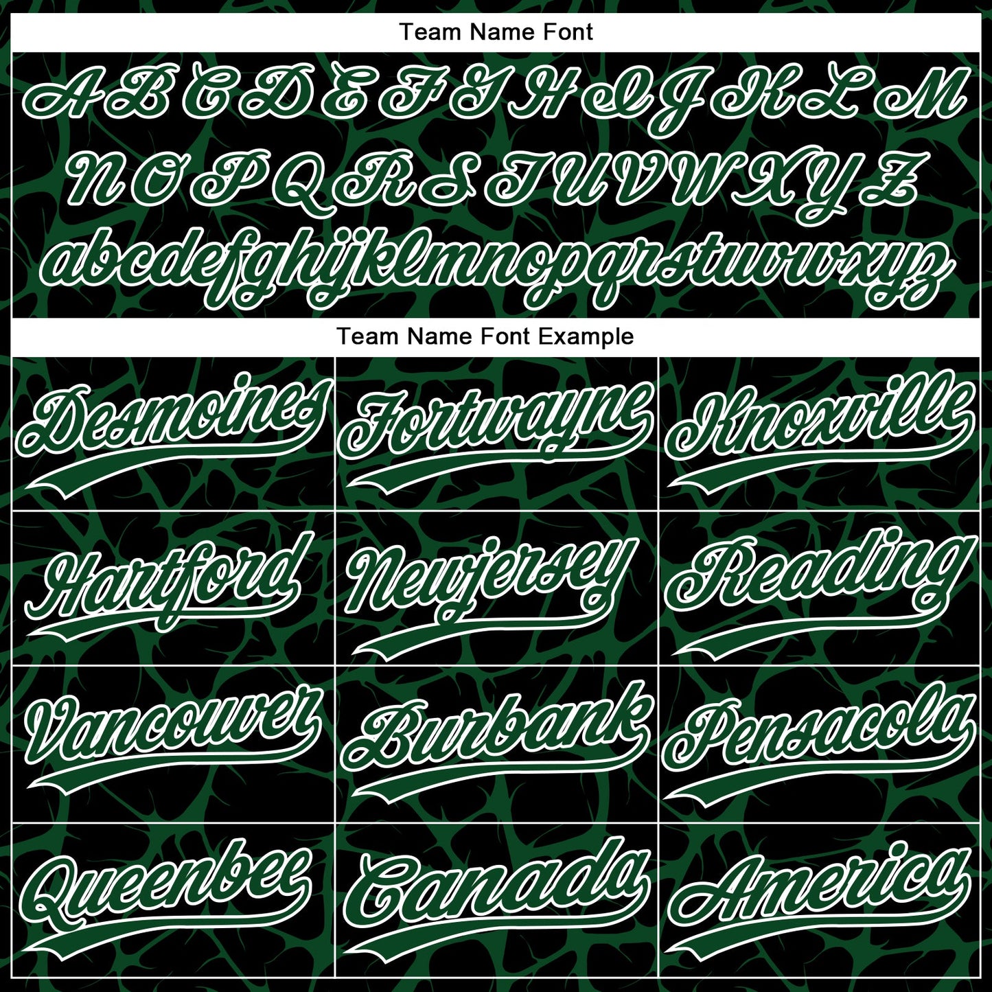 Custom Black Green-White Abstract Network Crackle Two-Button Unisex Softball Jersey view 4