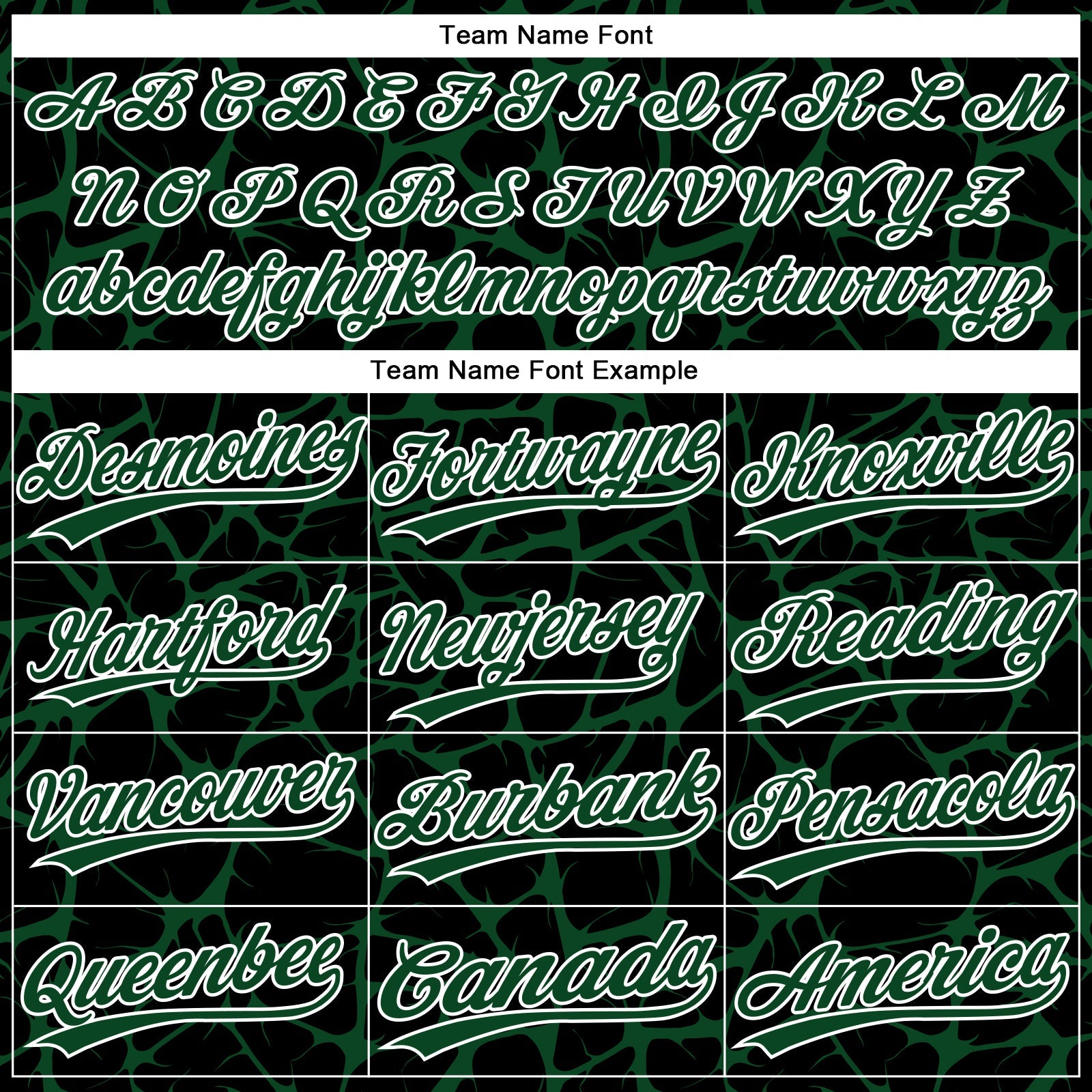 Custom Black Green-White Abstract Network Crackle Two-Button Unisex Softball Jersey view 4