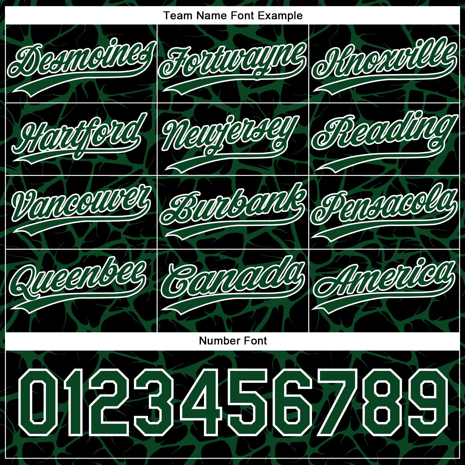 Custom Black Green-White Abstract Network Crackle Two-Button Unisex Softball Jersey view 5