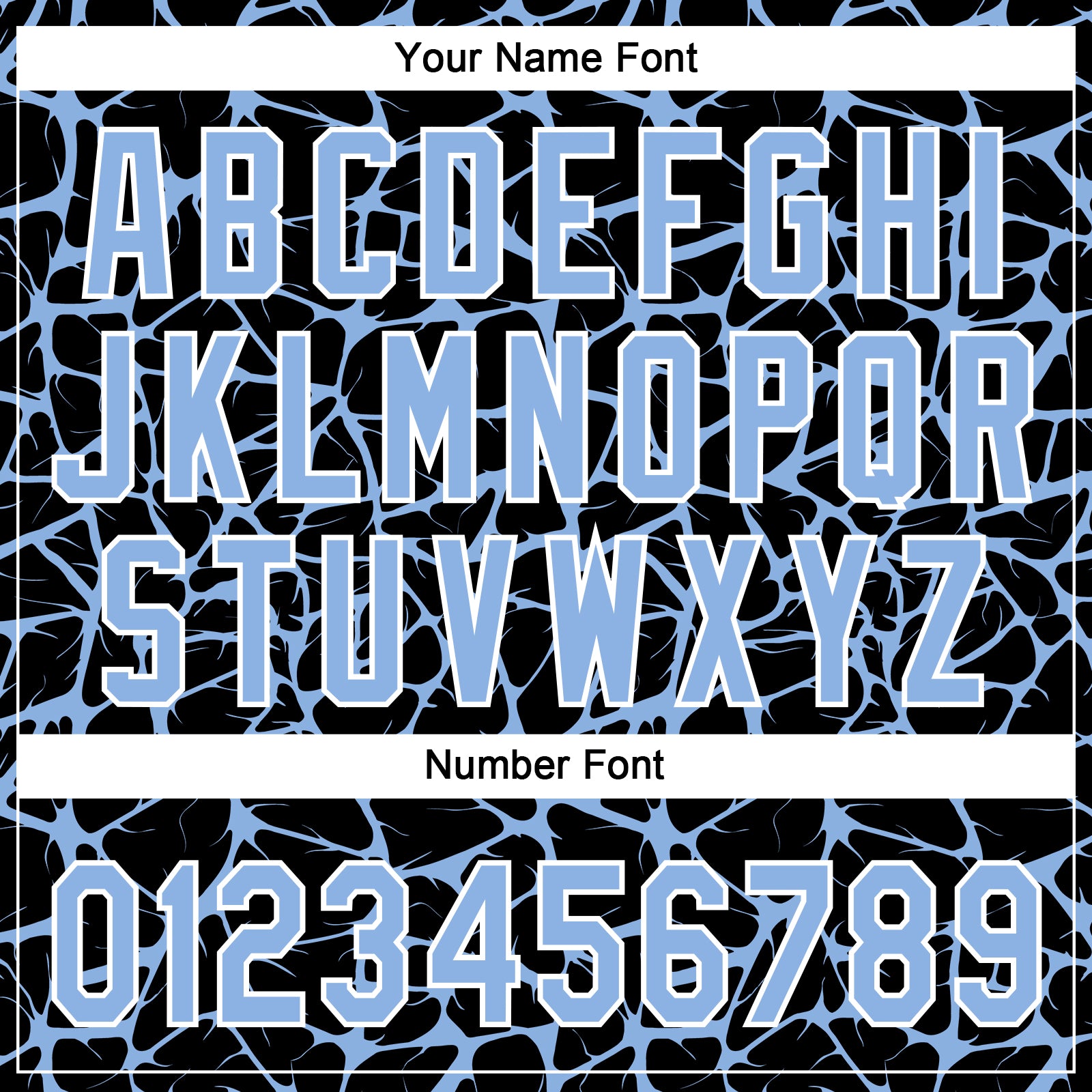 Custom Black Light Blue-White Abstract Network Crackle Two-Button Unisex Softball Jersey view 5