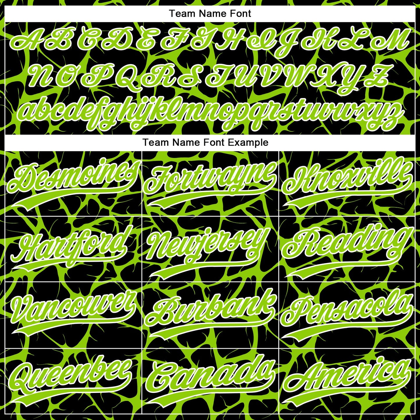 Custom Black Neon Green-White Abstract Network Crackle Two-Button Unisex Softball Jersey view 4