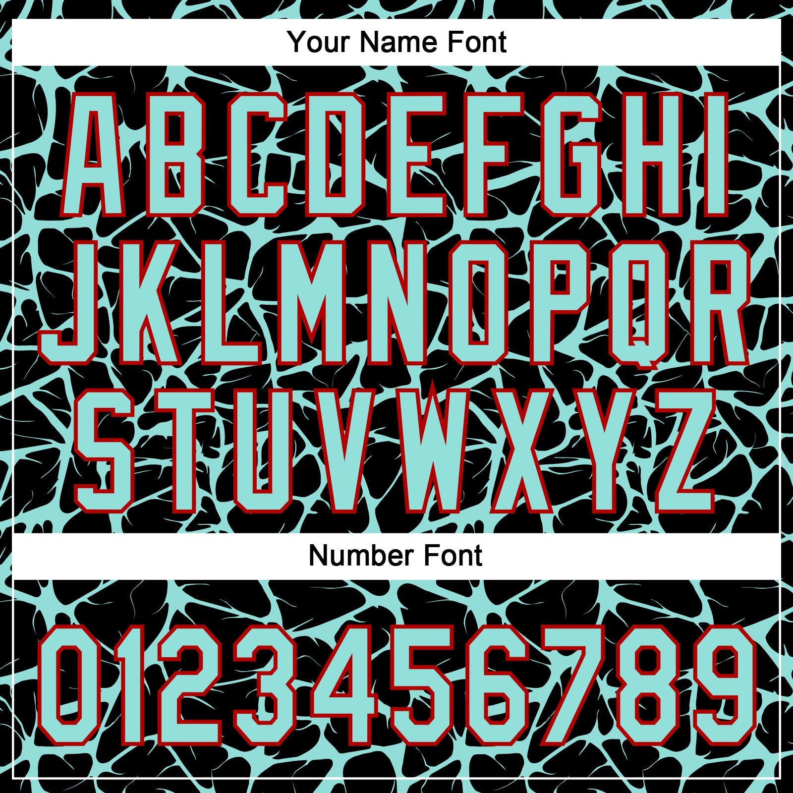 Custom Black Ice Blue-Red Abstract Network Crackle Two-Button Unisex Softball Jersey view 5