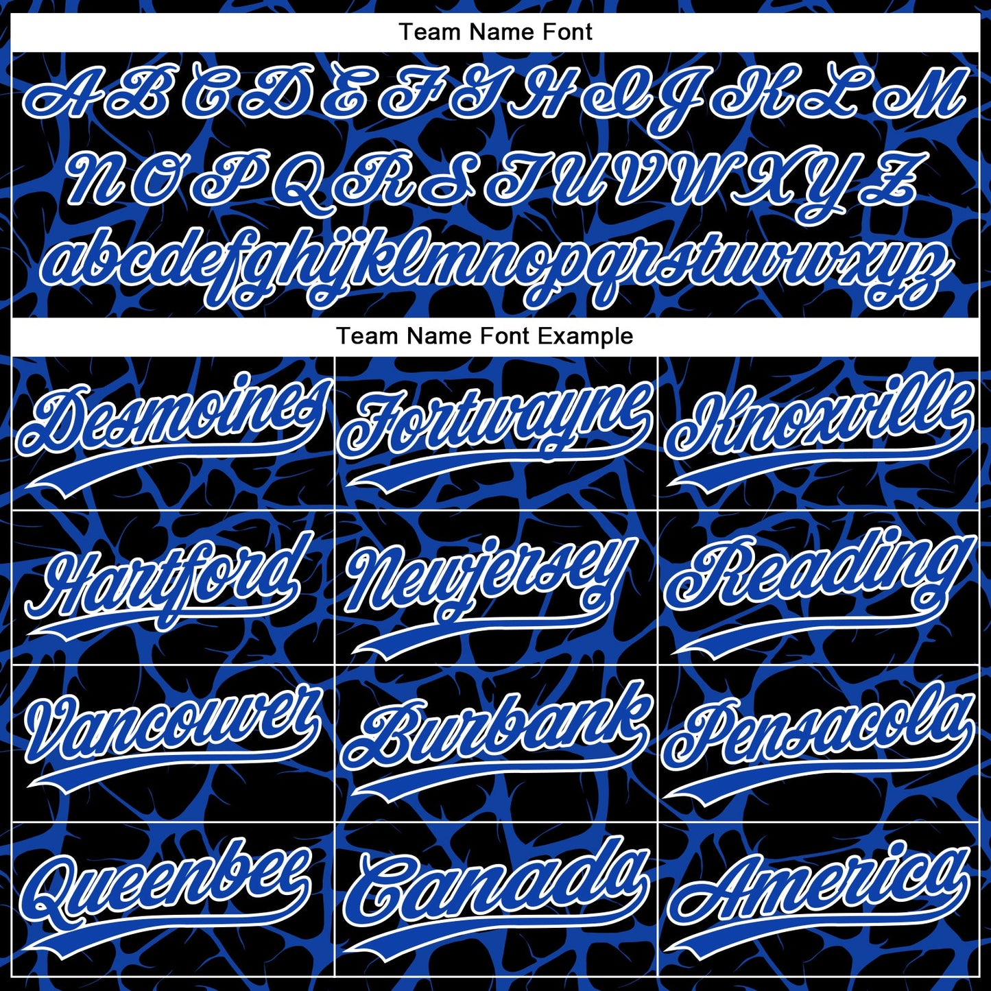 Custom Black Thunder Blue-White Abstract Network Crackle Two-Button Unisex Softball Jersey view 4