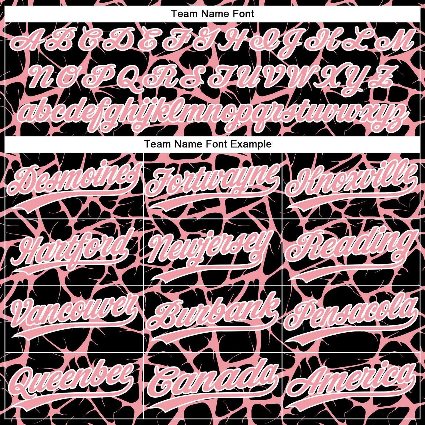 Custom Black Medium Pink-White Abstract Network Crackle Two-Button Unisex Softball Jersey view 4