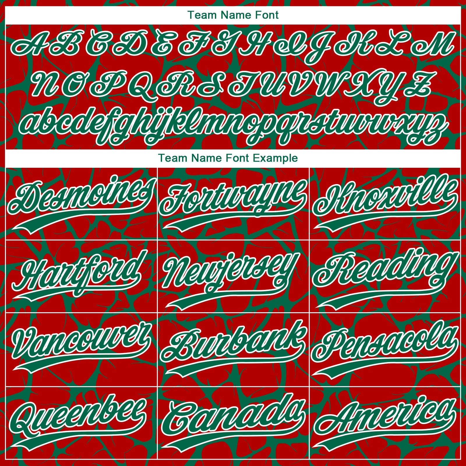 Custom Red Kelly Green-White Abstract Network Crackle Two-Button Unisex Softball Jersey view 4