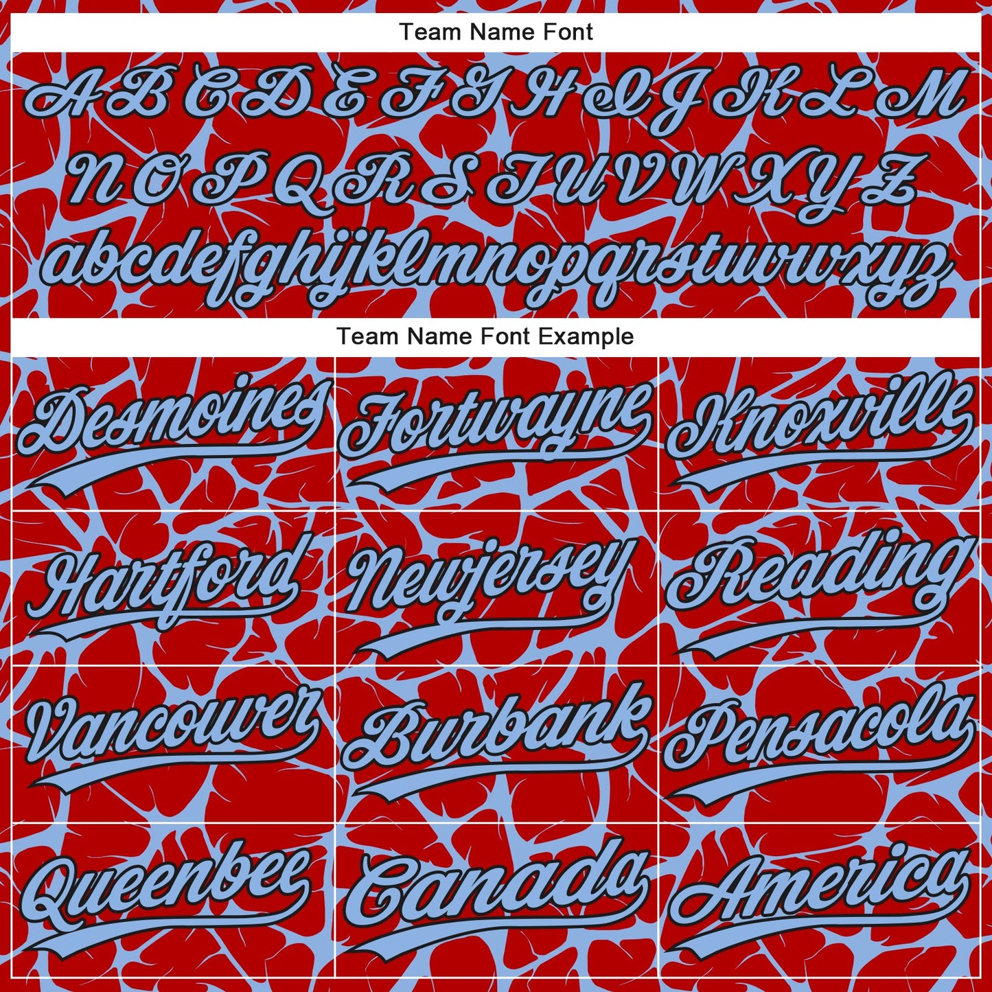 Custom Red Light Blue-Black Abstract Network Crackle Two-Button Unisex Softball Jersey view 4
