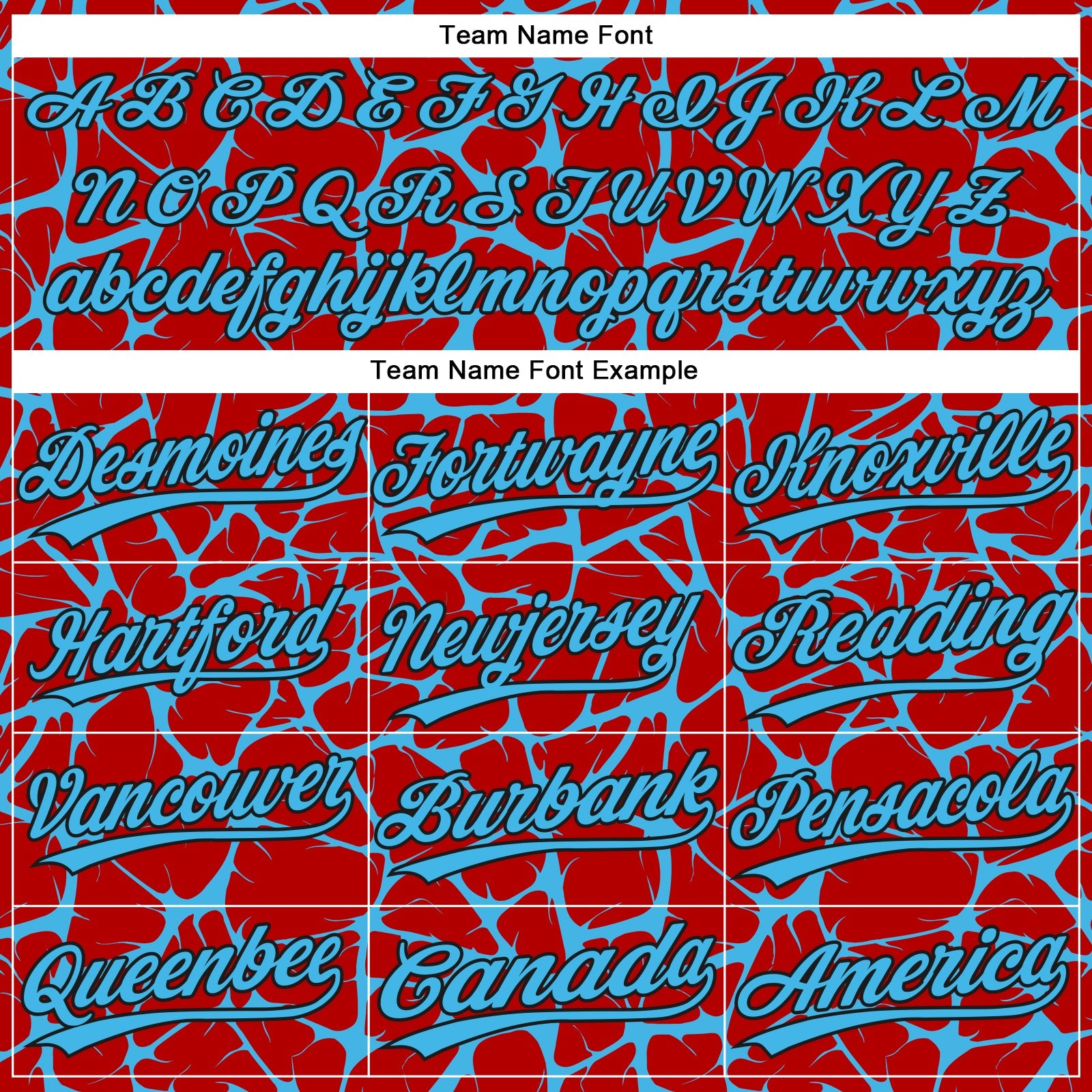 Custom Red Sky Blue-Black Abstract Network Crackle Two-Button Unisex Softball Jersey view 4