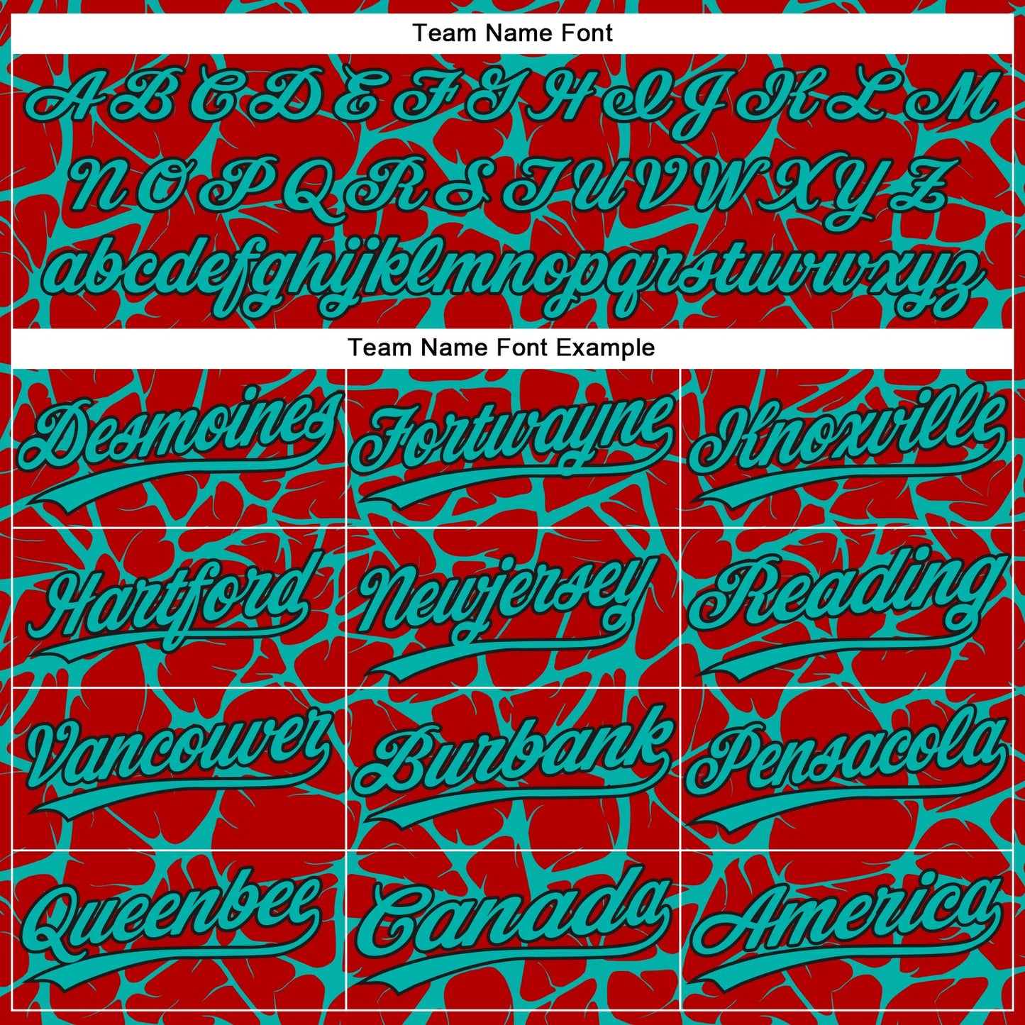 Custom Red Aqua-Black Abstract Network Crackle Two-Button Unisex Softball Jersey view 4