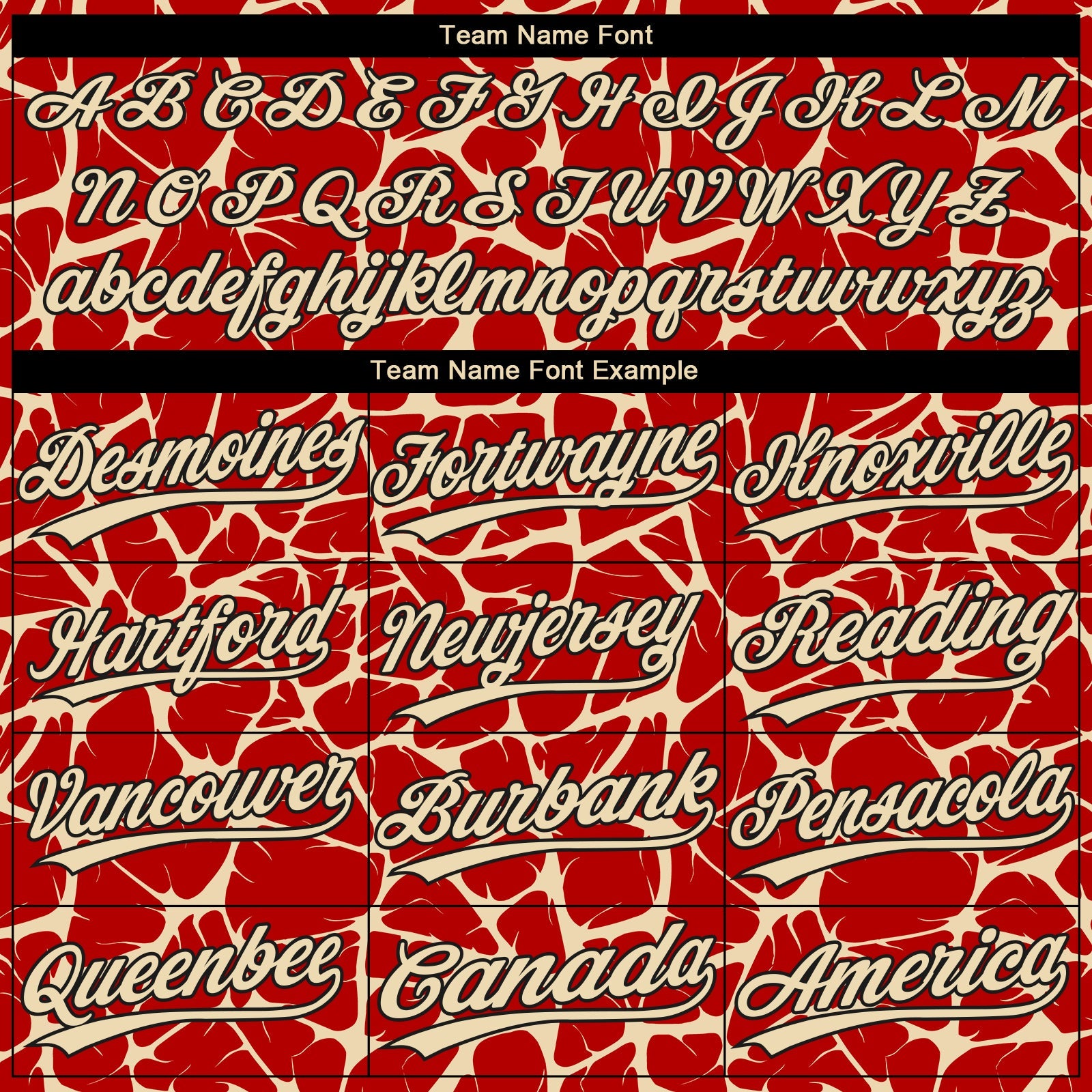 Custom Red Cream-Black Abstract Network Crackle Two-Button Unisex Softball Jersey view 4