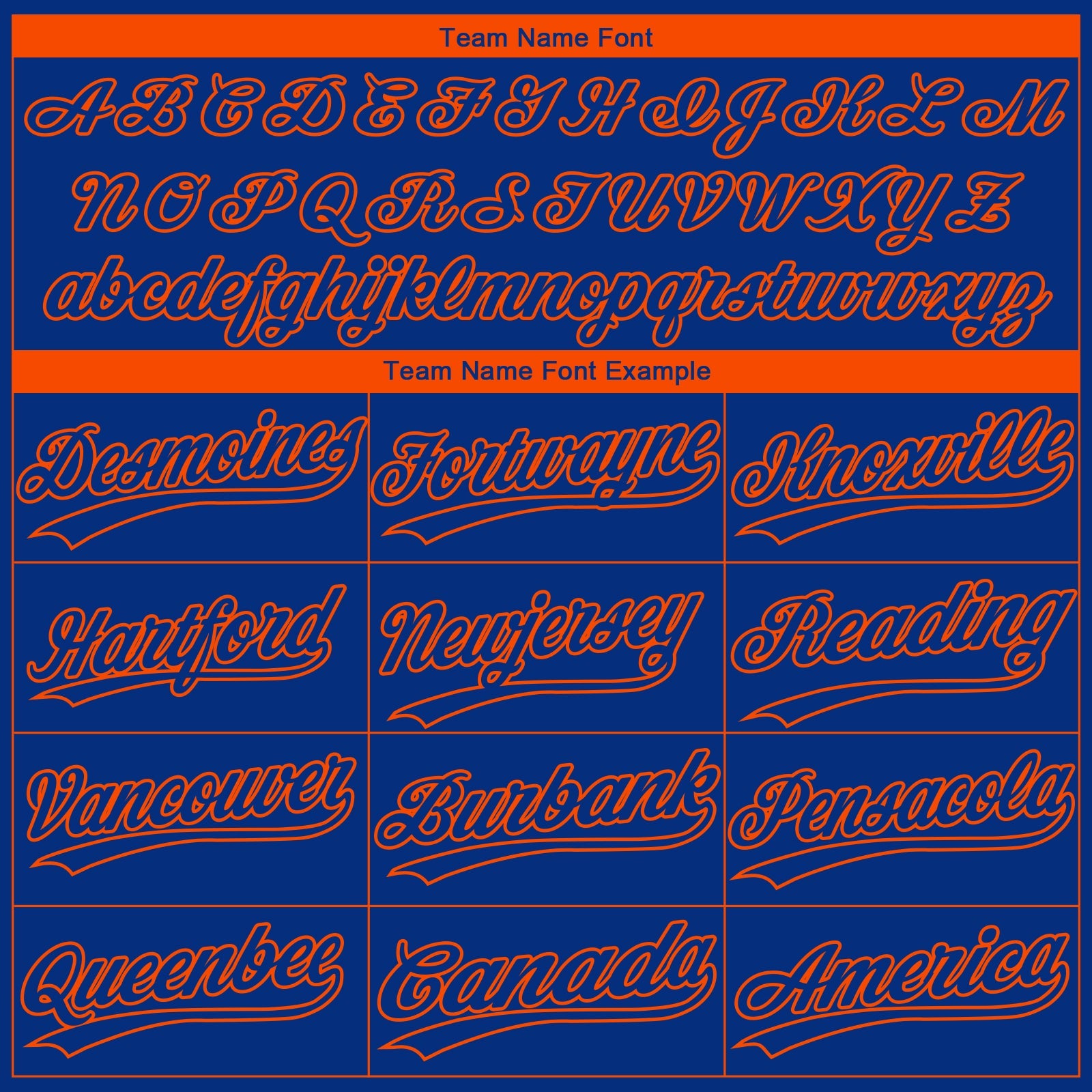 Custom Royal Orange New York City Edition Gradient Two-Button Unisex Softball Jersey view 4