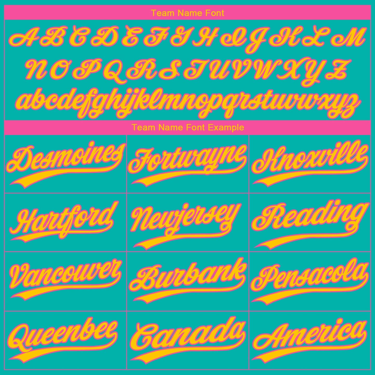 Custom Aqua Yellow-Pink San Diego City Edition Gradient Two-Button Unisex Softball Jersey view 4