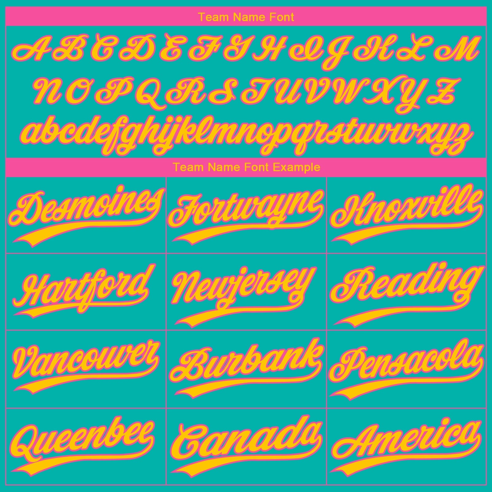 Custom Aqua Yellow-Pink San Diego City Edition Gradient Two-Button Unisex Softball Jersey view 4
