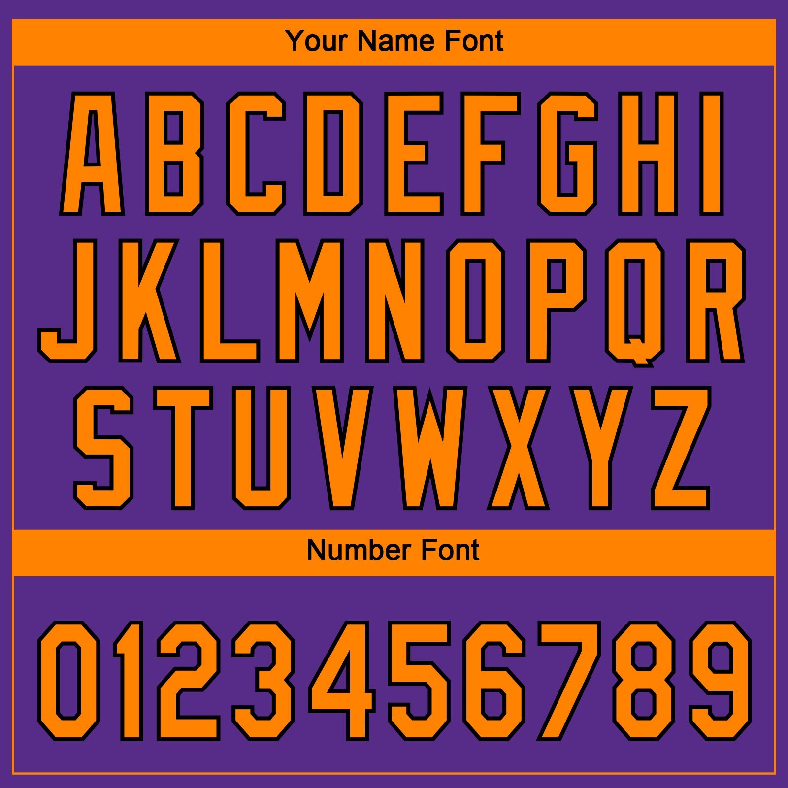 Custom Purple Bay Orange-Black Phoenix City Edition Gradient Two-Button Unisex Softball Jersey view 5