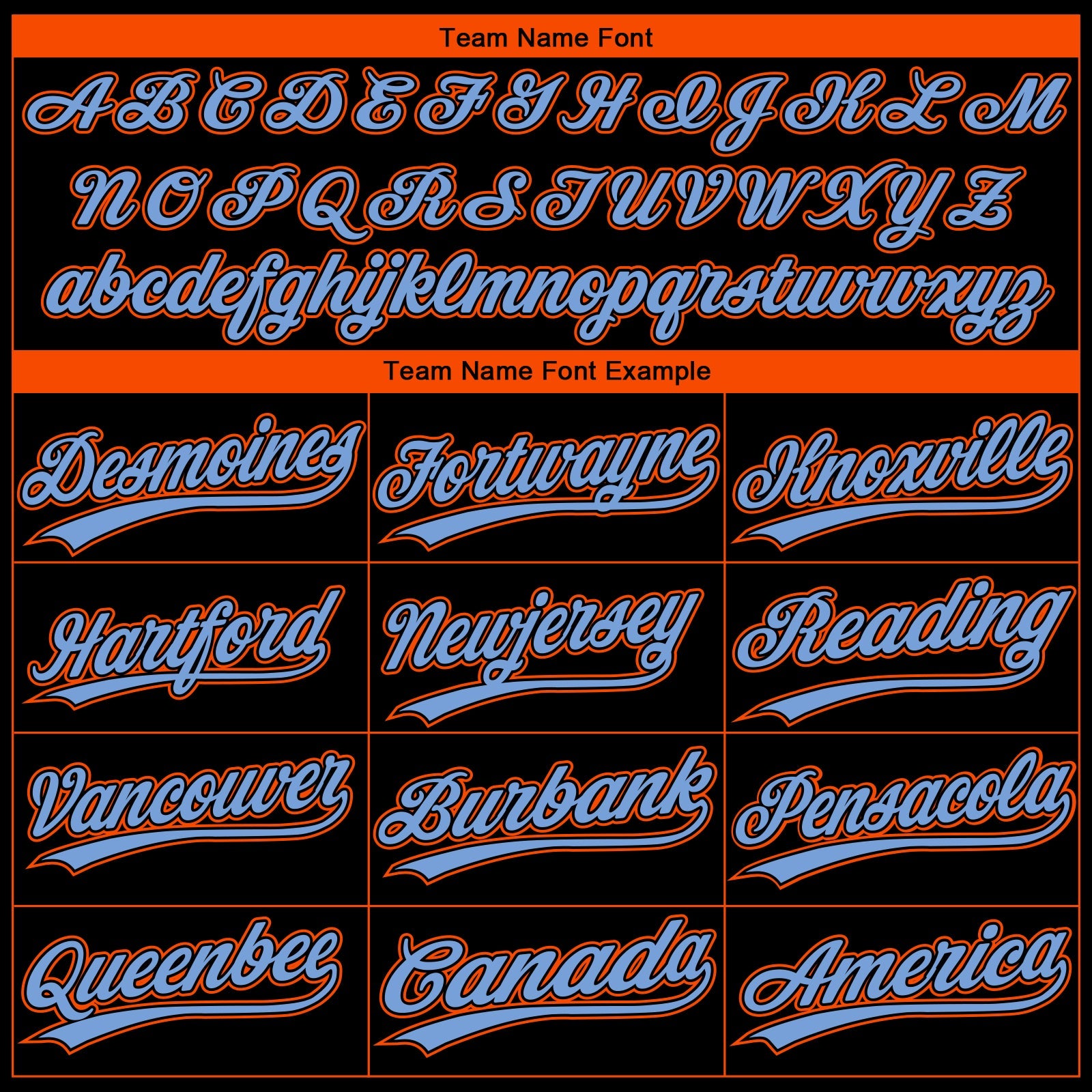 Custom Black Powder Blue-Orange Miami City Edition Gradient Two-Button Unisex Softball Jersey view 4