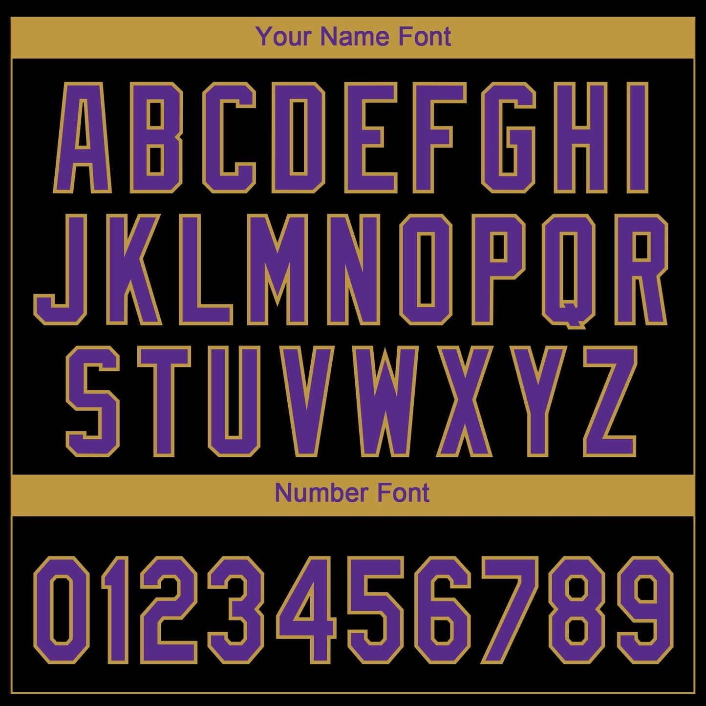 Custom Black Purple-Old Gold Baltimore City Edition Gradient Two-Button Unisex Softball Jersey view 5