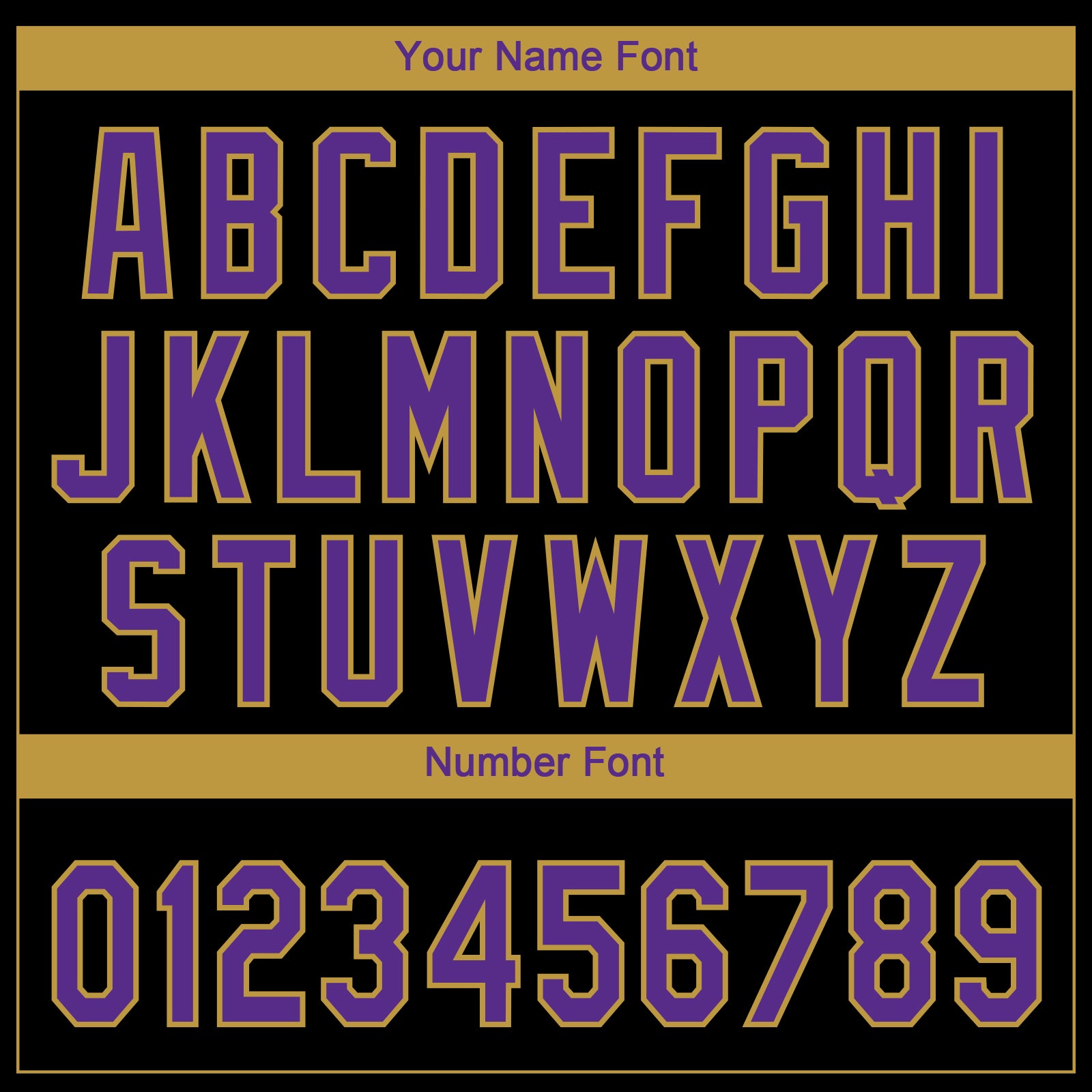 Custom Black Purple-Old Gold Baltimore City Edition Gradient Two-Button Unisex Softball Jersey view 5
