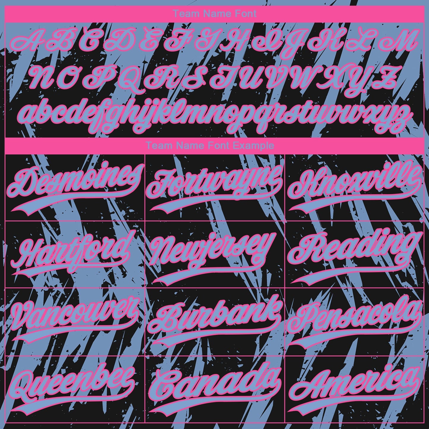 Custom Black Light Blue-Pink Splatter Torn Sharp Brush Stroke Two-Button Unisex Softball Jersey view 4