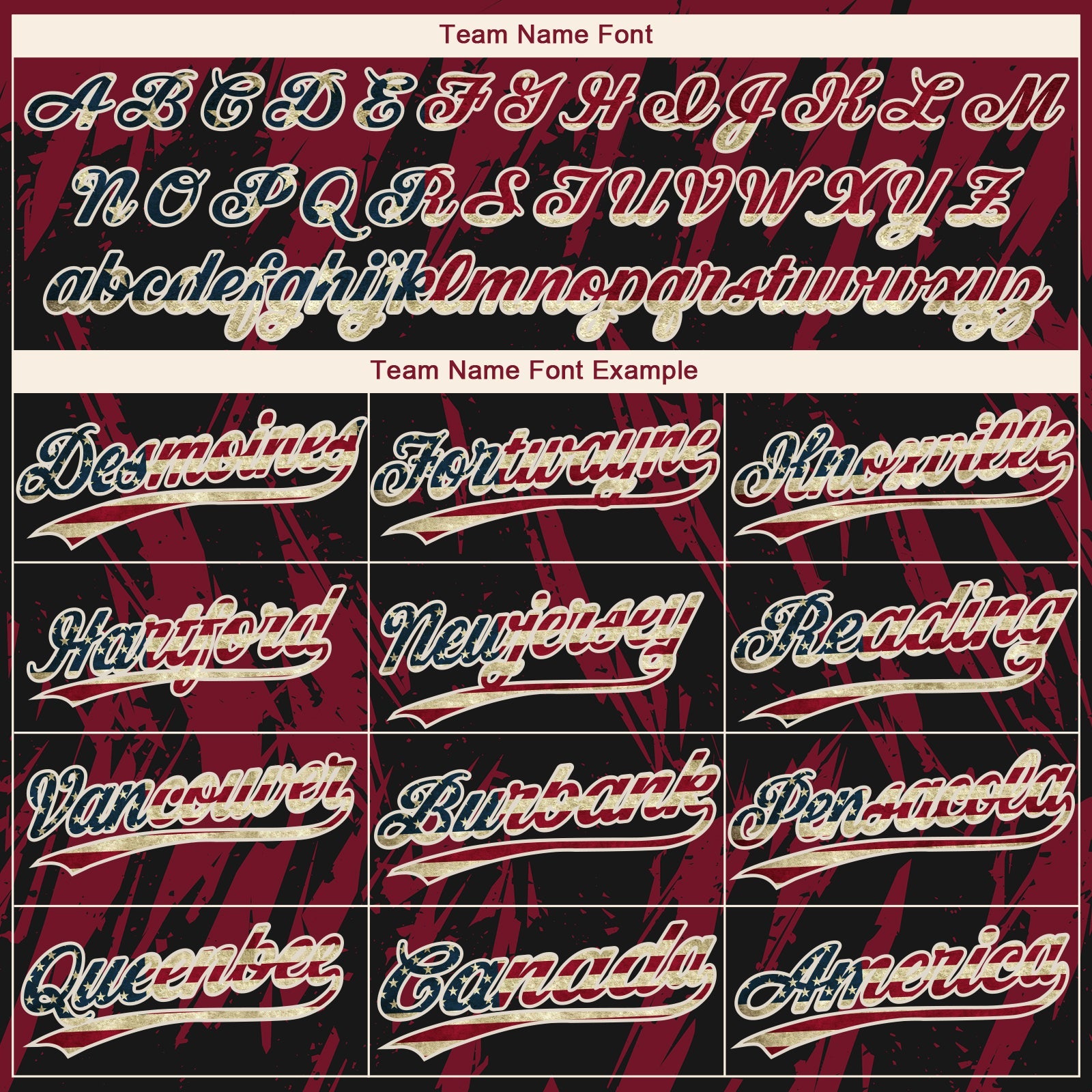 Custom Black Vintage USA Flag Crimson-Cream Splatter Torn Sharp Brush Stroke Two-Button Unisex Softball Jersey view 4