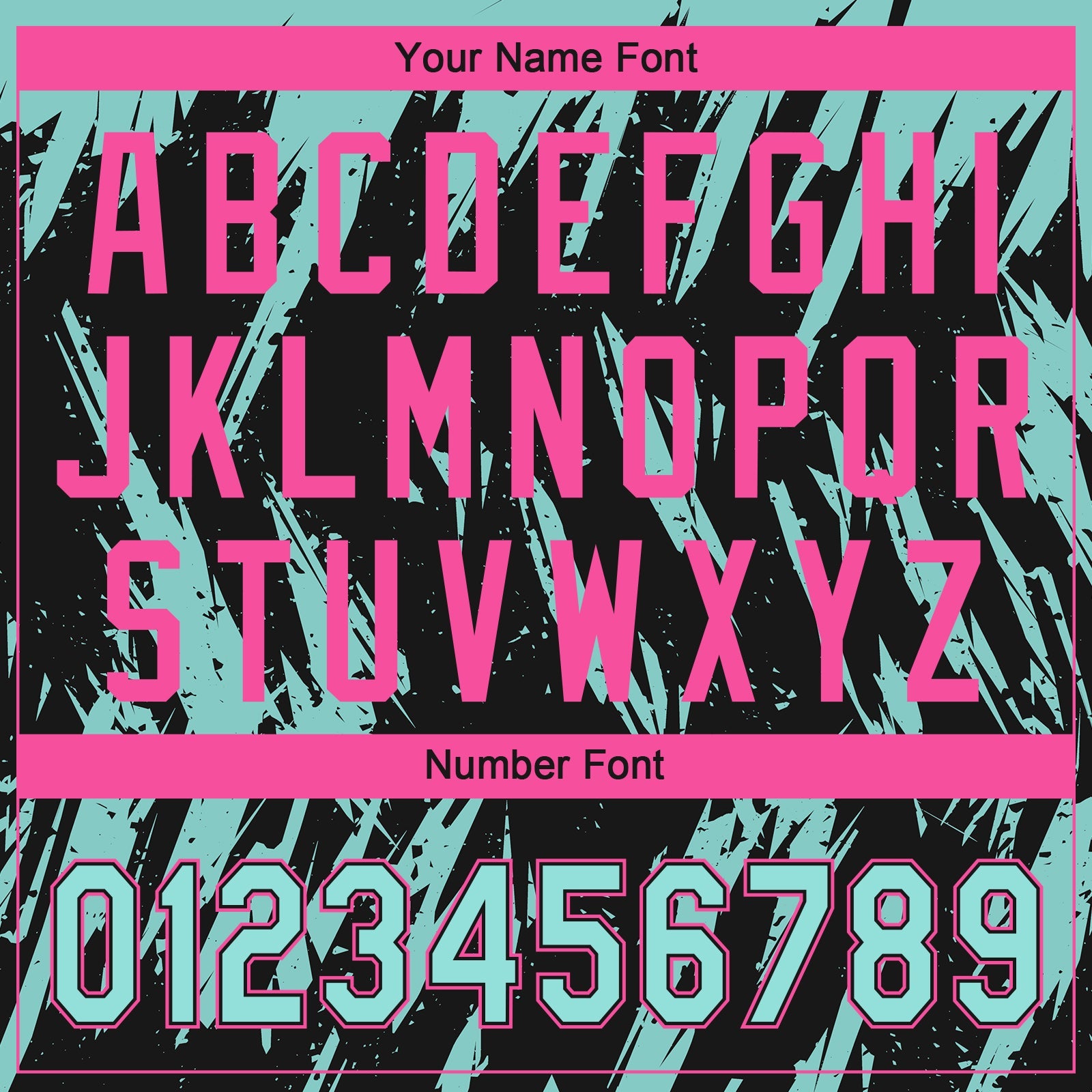 Custom Black Ice Blue-Pink Splatter Torn Sharp Brush Stroke Two-Button Unisex Softball Jersey view 5
