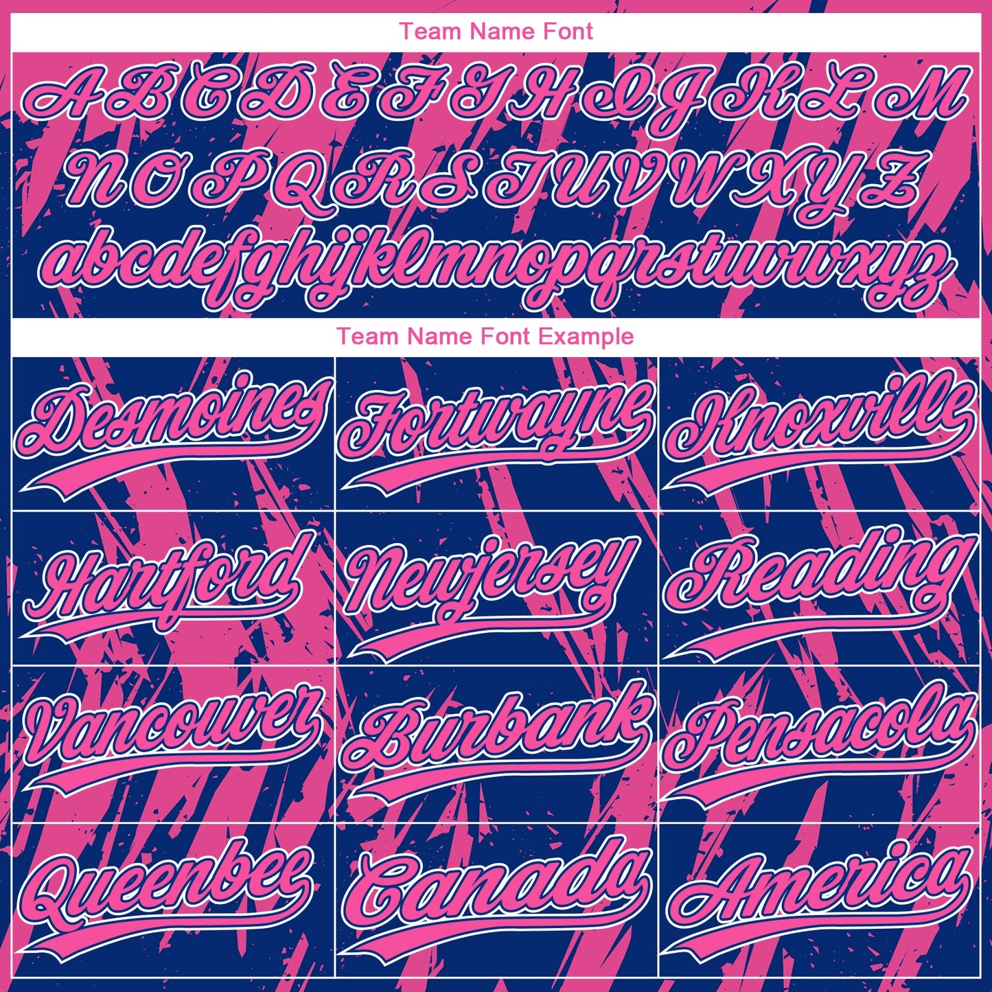 Custom Pink Royal-White Splatter Torn Sharp Brush Stroke Two-Button Unisex Softball Jersey view 4