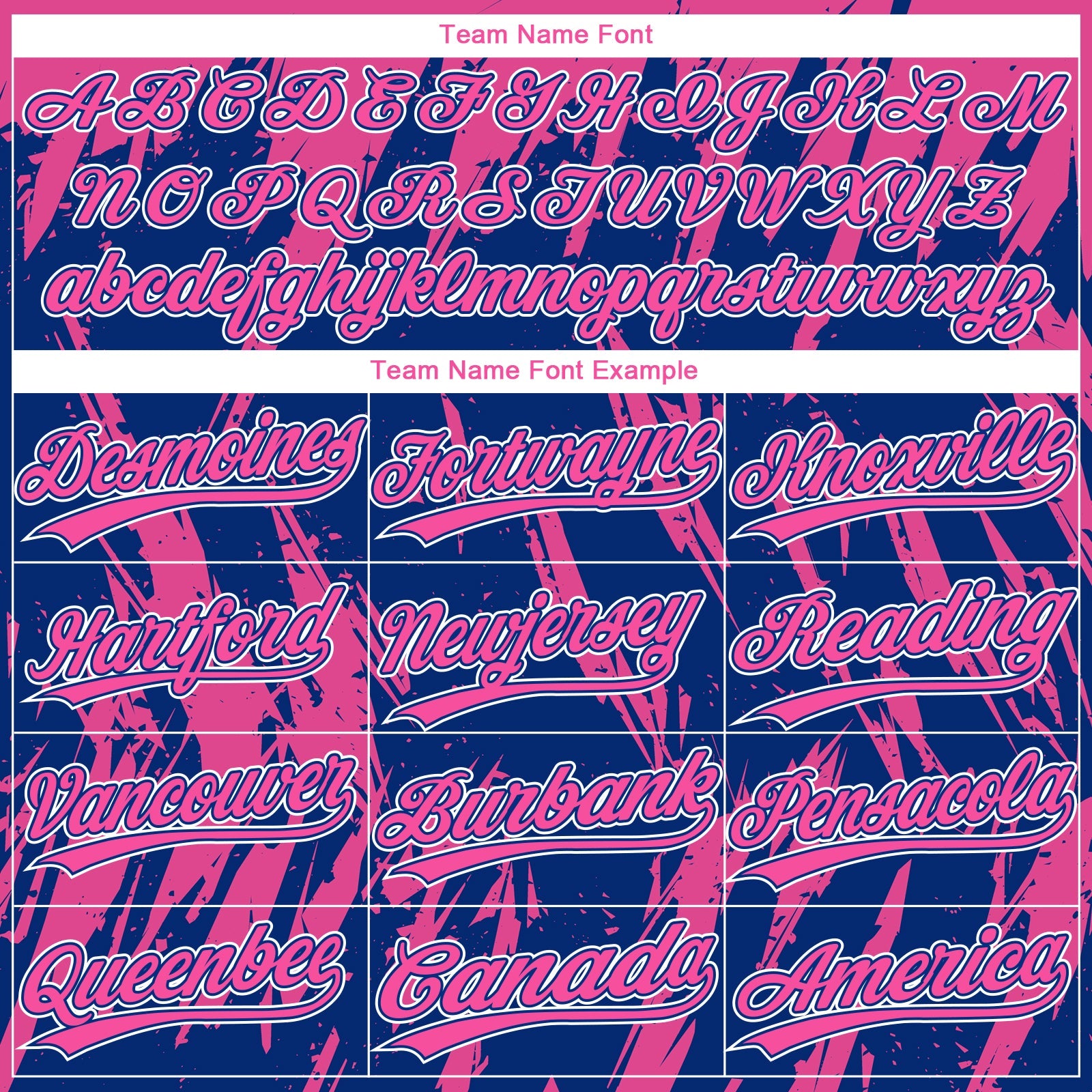 Custom Pink Royal-White Splatter Torn Sharp Brush Stroke Two-Button Unisex Softball Jersey view 4