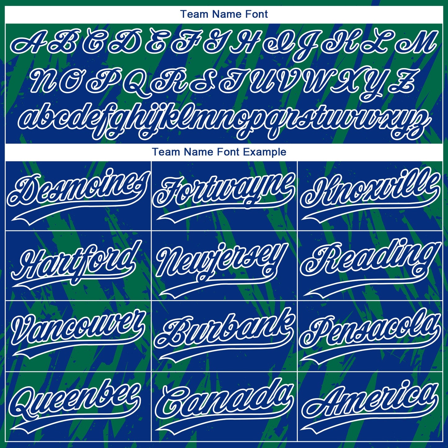 Custom Kelly Green Royal-White Splatter Torn Sharp Brush Stroke Two-Button Unisex Softball Jersey view 4