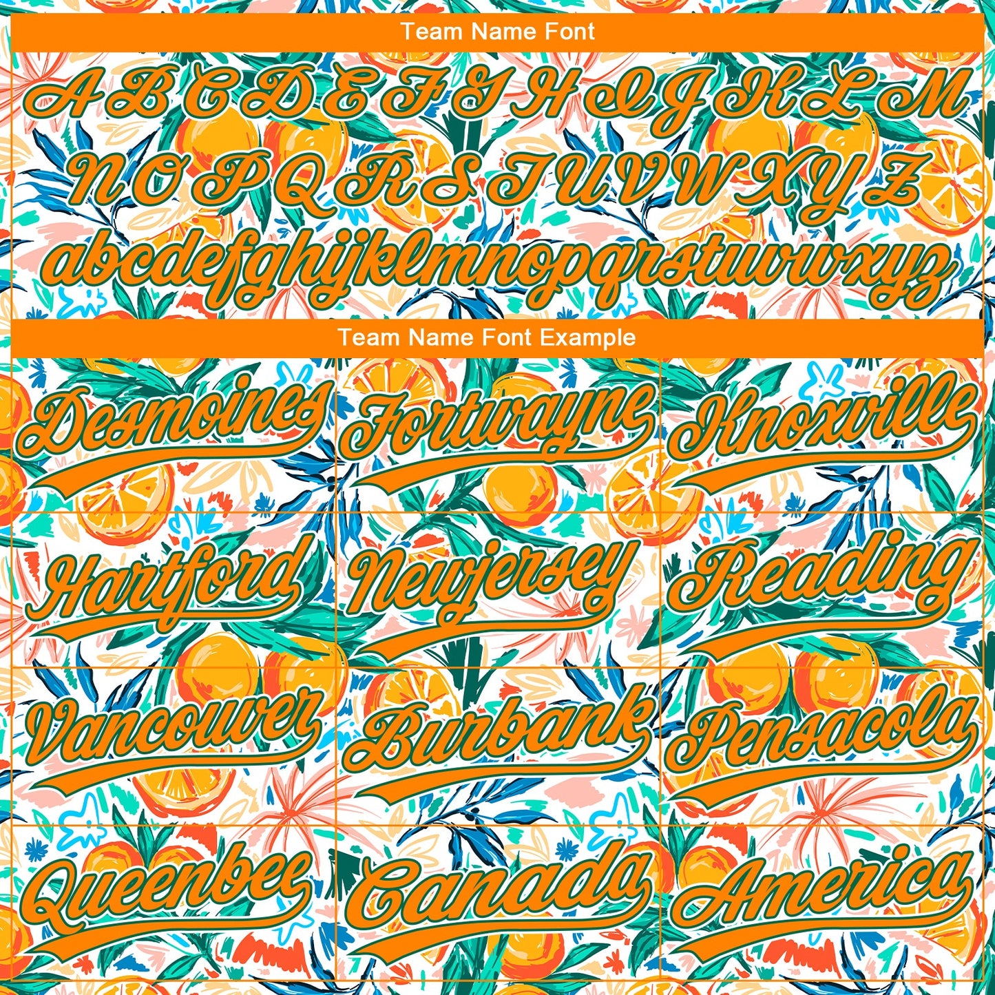 Custom White Bay Orange-Kelly Green Hawaii Fruit Orange Two-Button Unisex Softball Jersey view 4