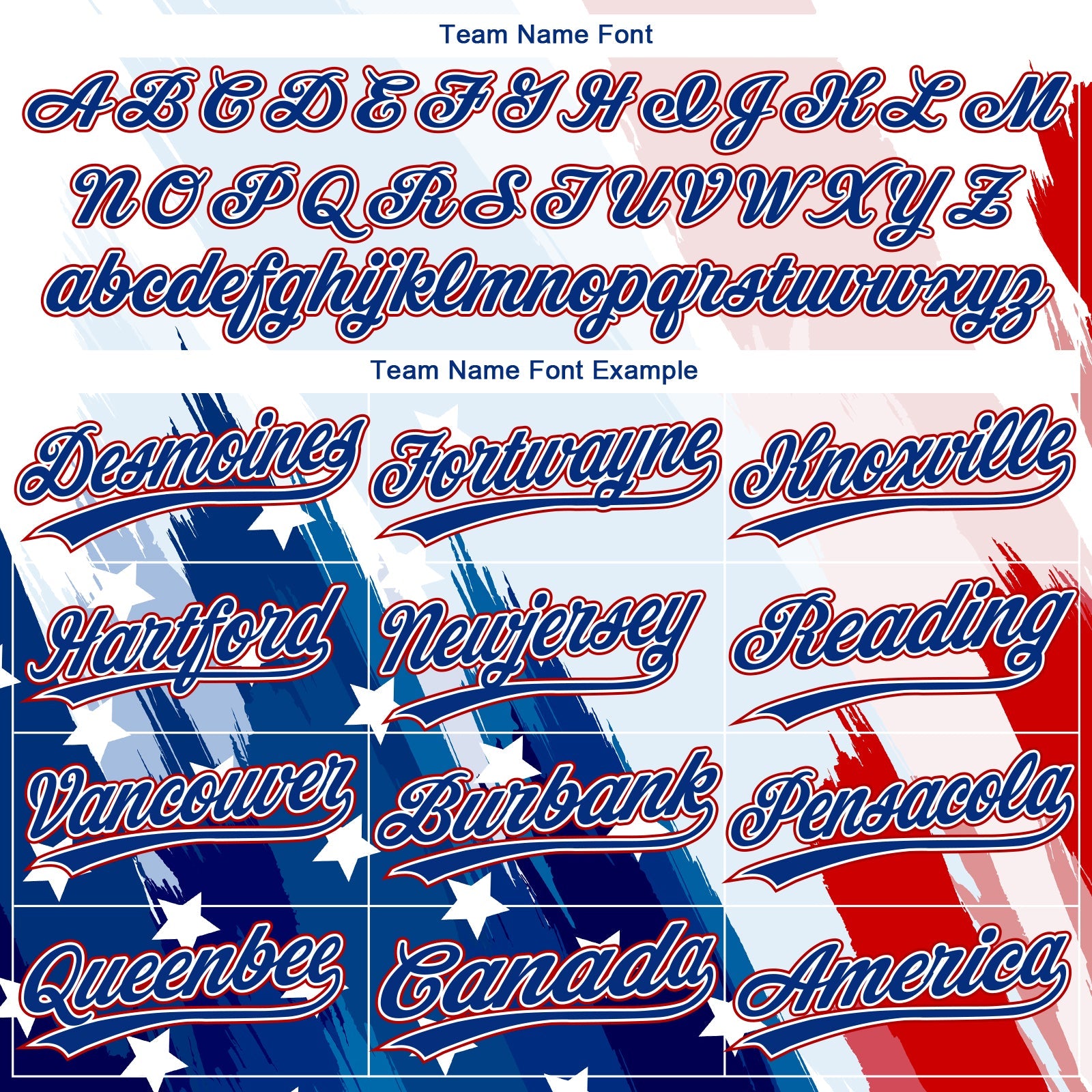 Custom White Royal-Red American Flag Two-Button Unisex Softball Jersey view 4