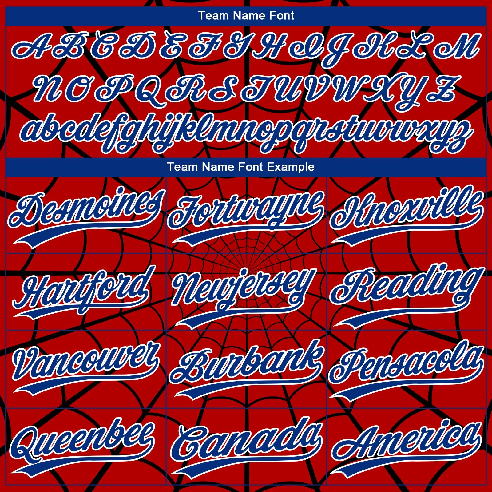 Custom Red Royal-White Spider Web 3D Pattern Design Two-Button Unisex Softball Jersey view 4