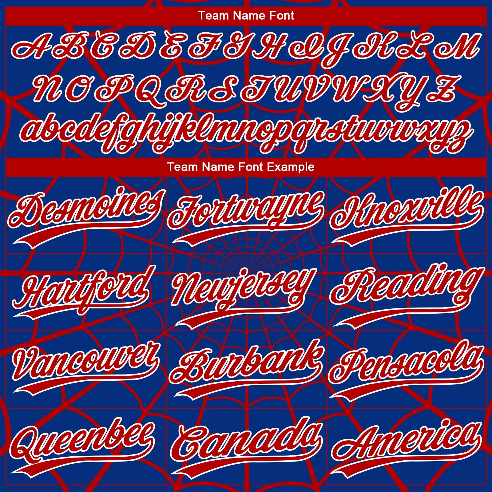 Custom Royal Red-White Spider Web 3D Pattern Design Two-Button Unisex Softball Jersey view 4
