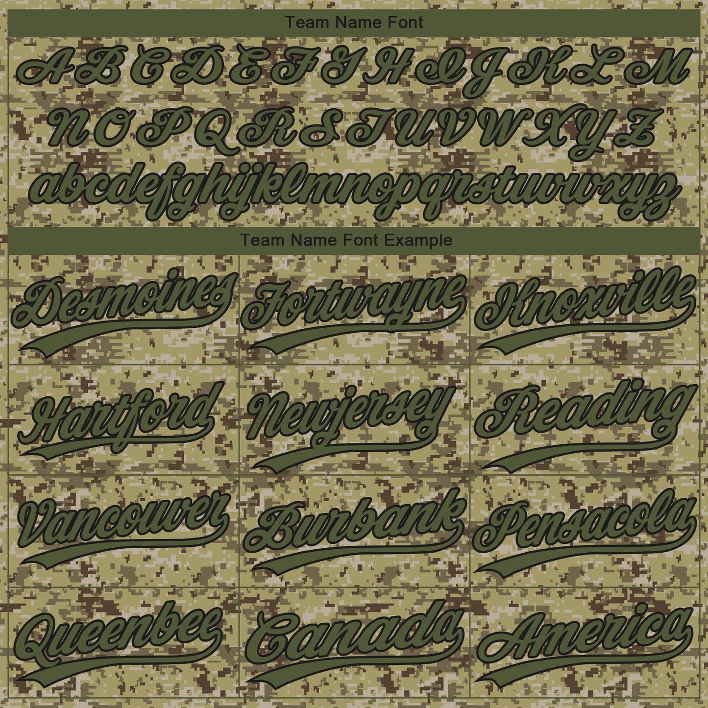 Custom Camo Olive-Black Salute To Service Two-Button Unisex Softball Jersey view 4