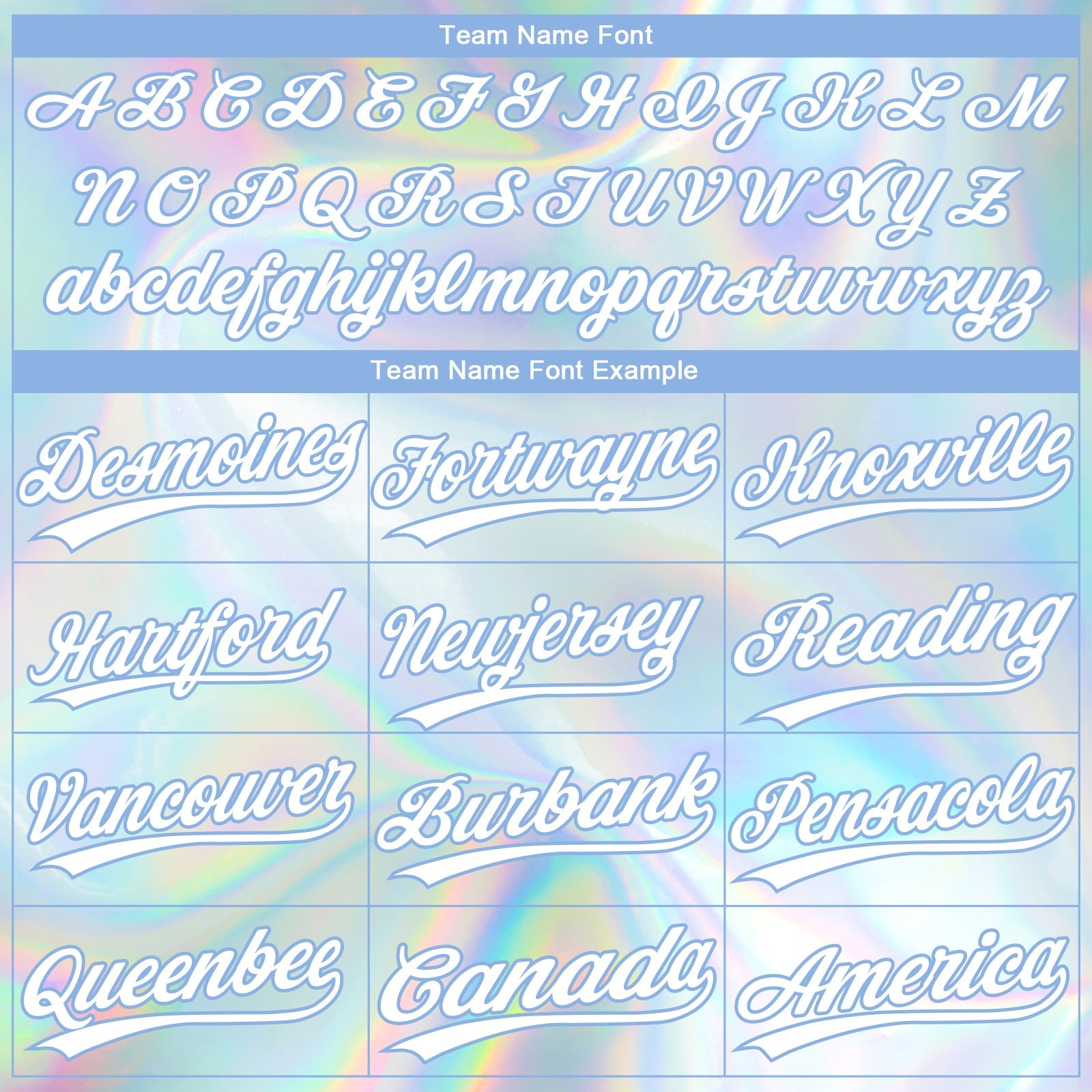 Custom White Light Blue Abstract Trendy Holographic Vaporwave Style 3D Pattern Design Two-Button Unisex Softball Jersey view 4