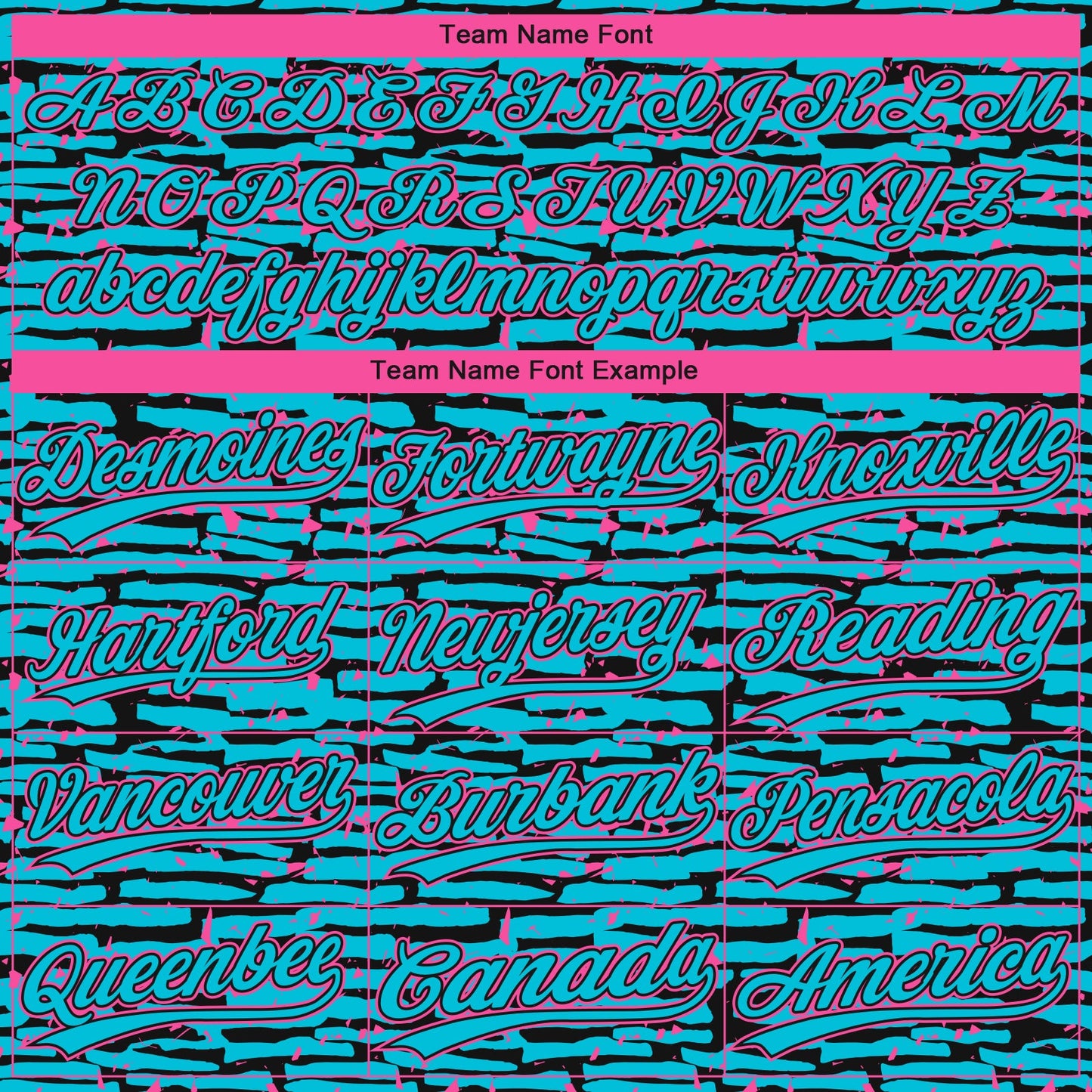 Custom Lakes Blue Black-Pink Raglan Sleeves Distressed Fragment Brush Stroke Two-Button Unisex Softball Jersey view 4