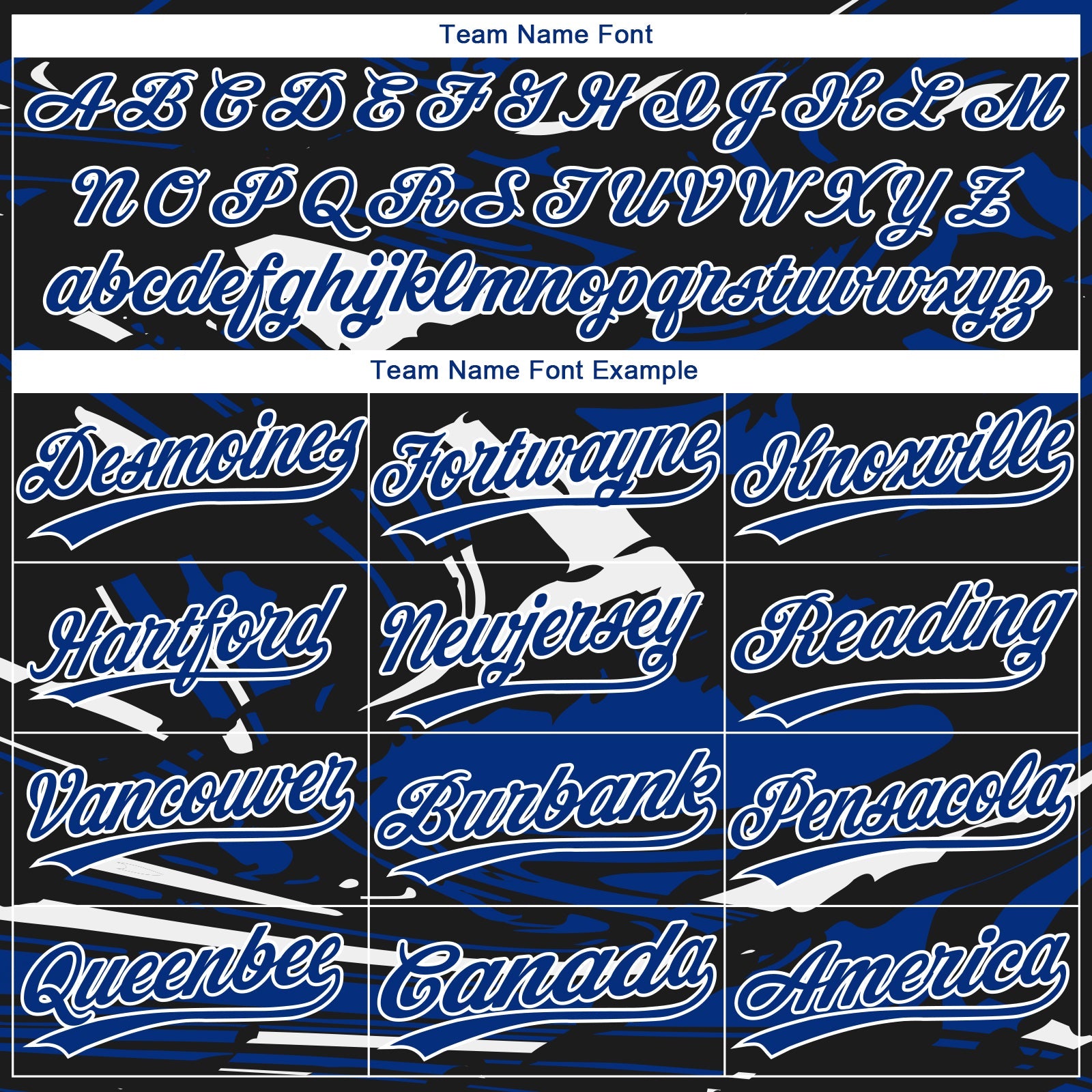 Custom Black Royal-White Raglan Sleeves Abstract Fluid Marble Two-Button Unisex Softball Jersey view 4